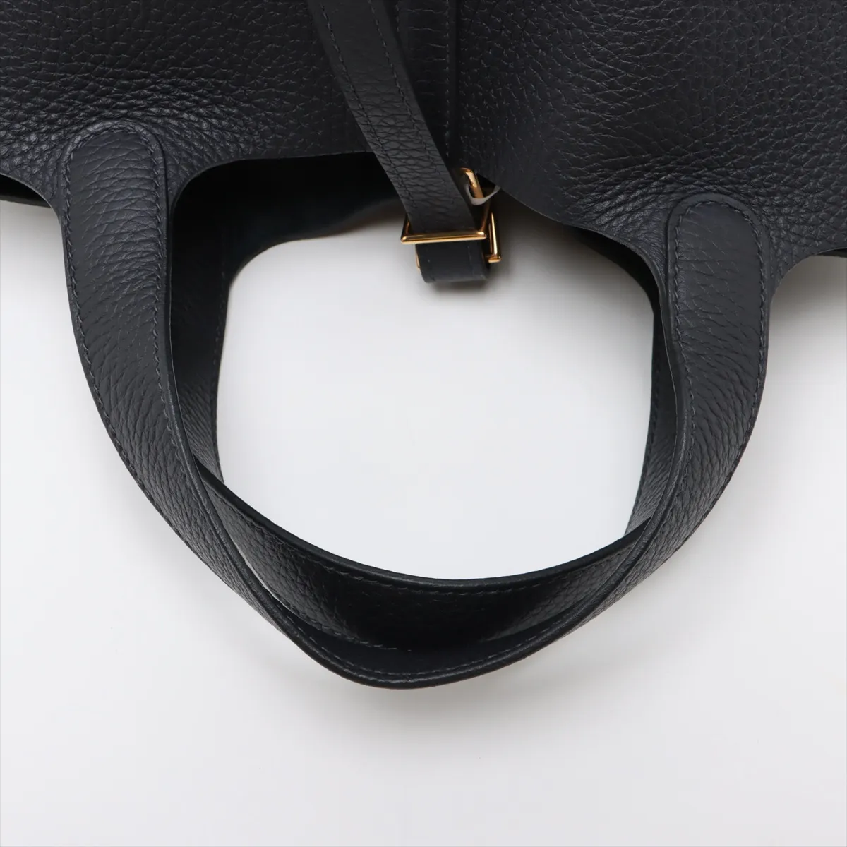 [Individually wrapped] Hermes Picotan Lock 18 PM Taurillon Clemence Cavern Gold hardware K:2025 — view 5