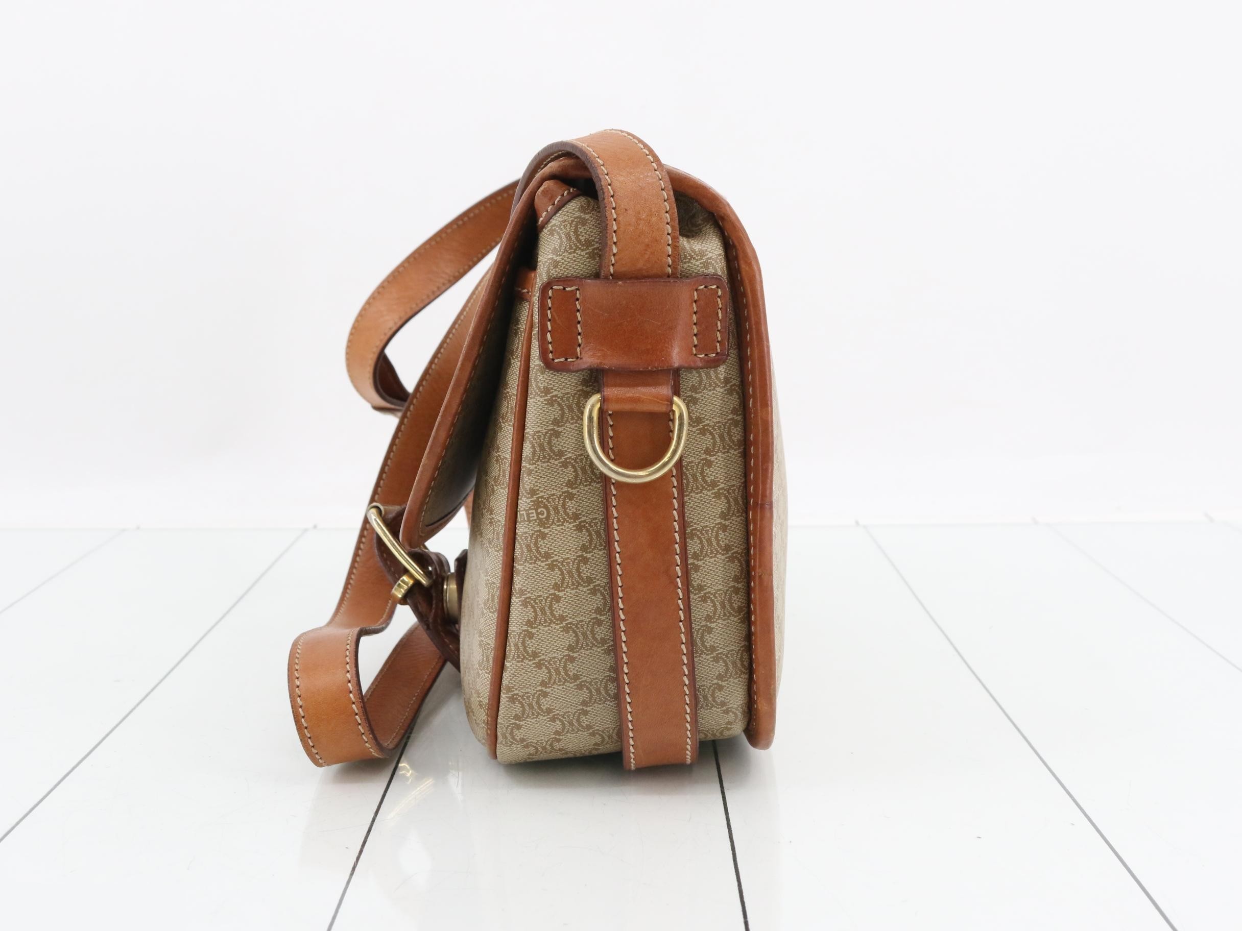 Triomphe Macadam Shoulder Bag — view 3