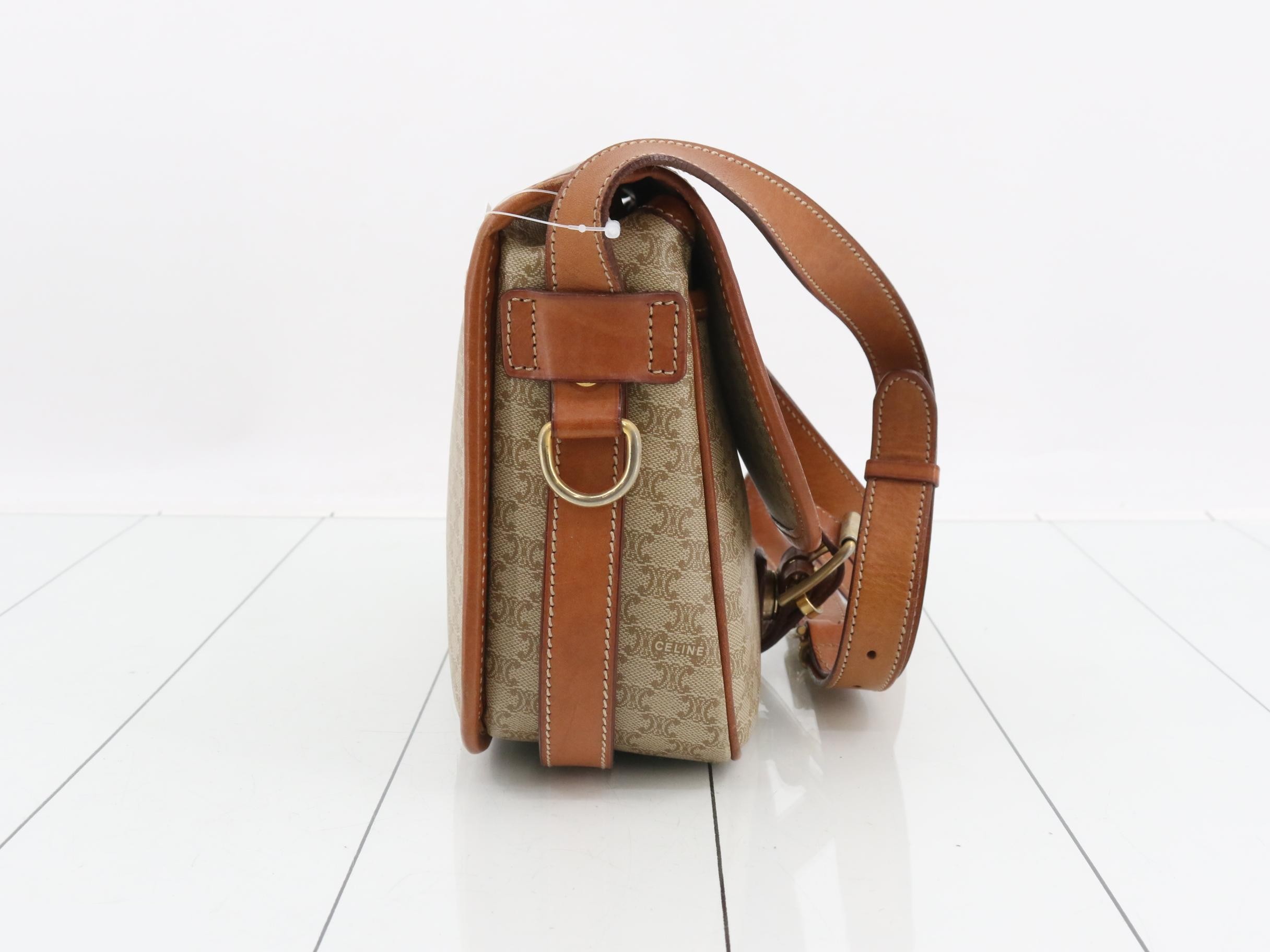 Triomphe Macadam Shoulder Bag — view 4