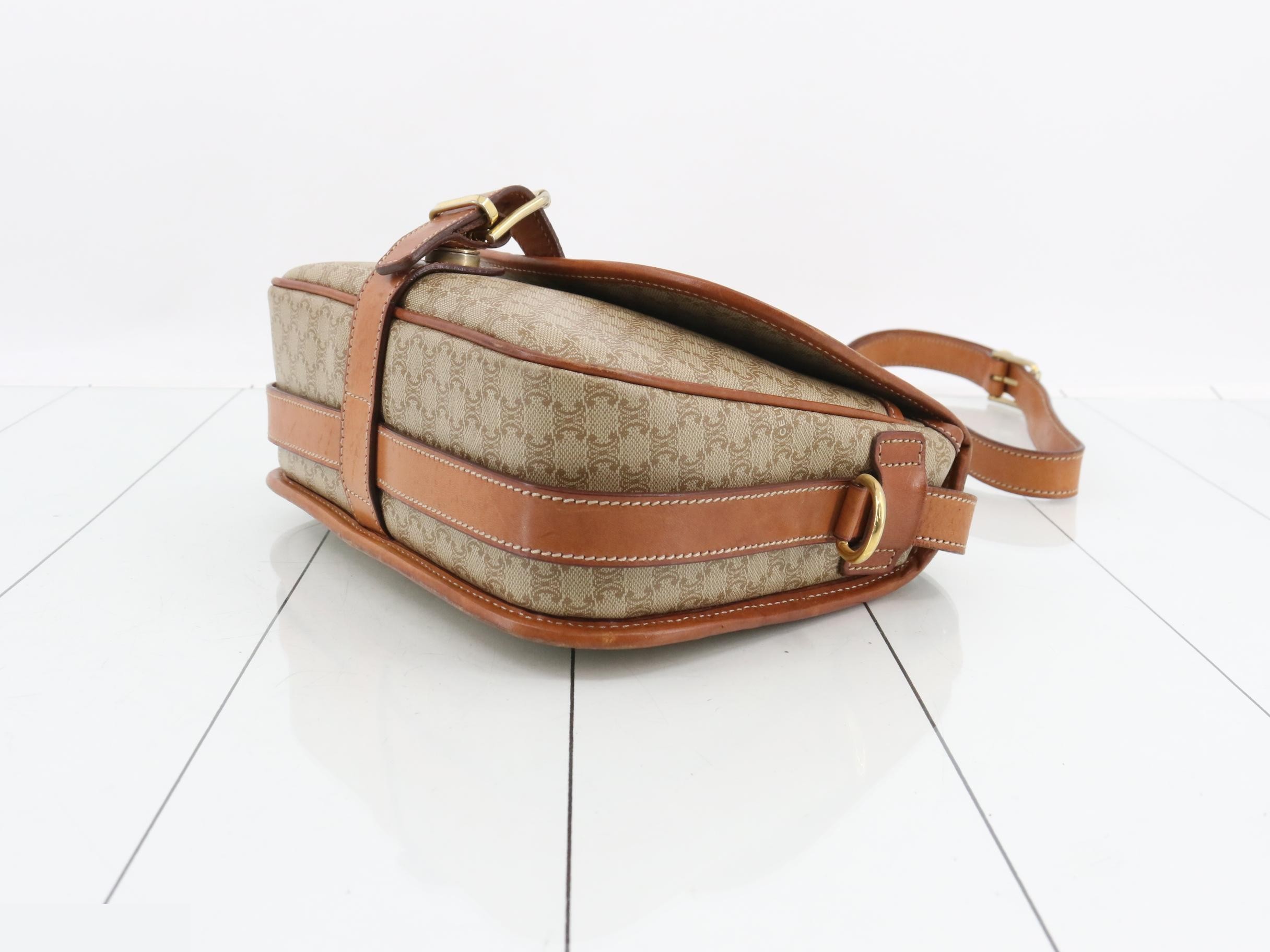 Triomphe Macadam Shoulder Bag — view 6