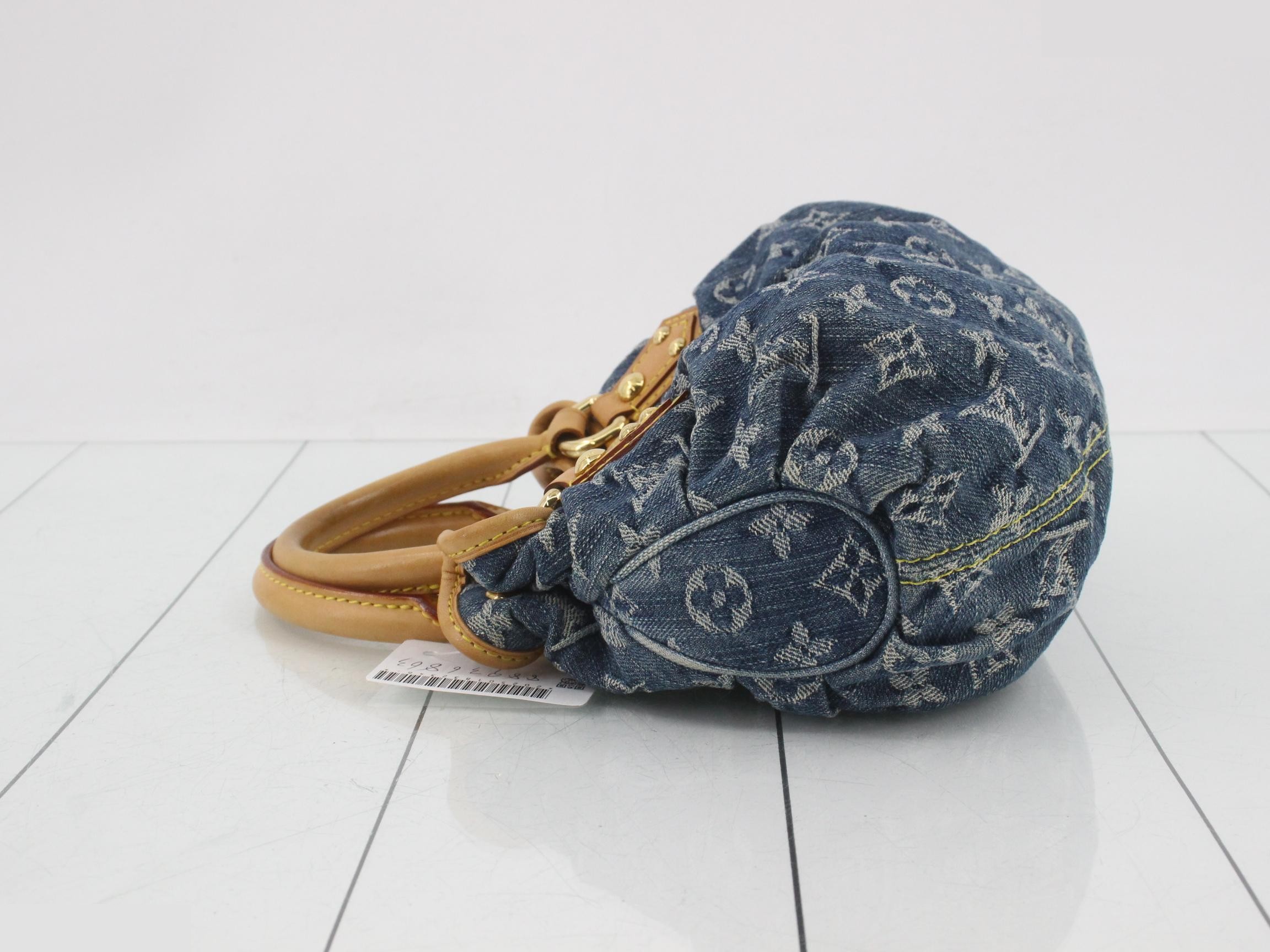 Monogram Denim M95020 VI0017 Navy — view 4