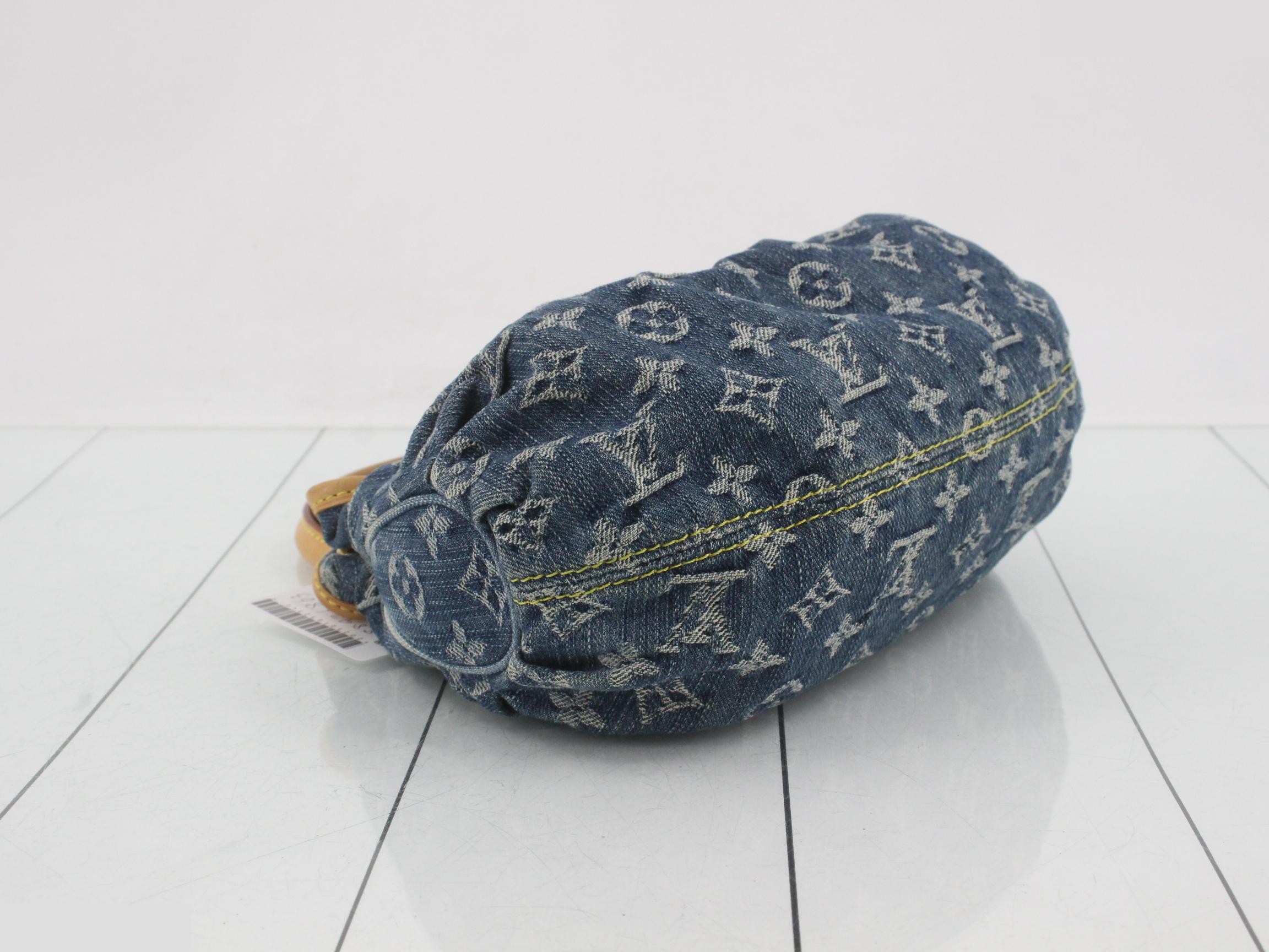 Monogram Denim M95020 VI0017 Navy — view 5