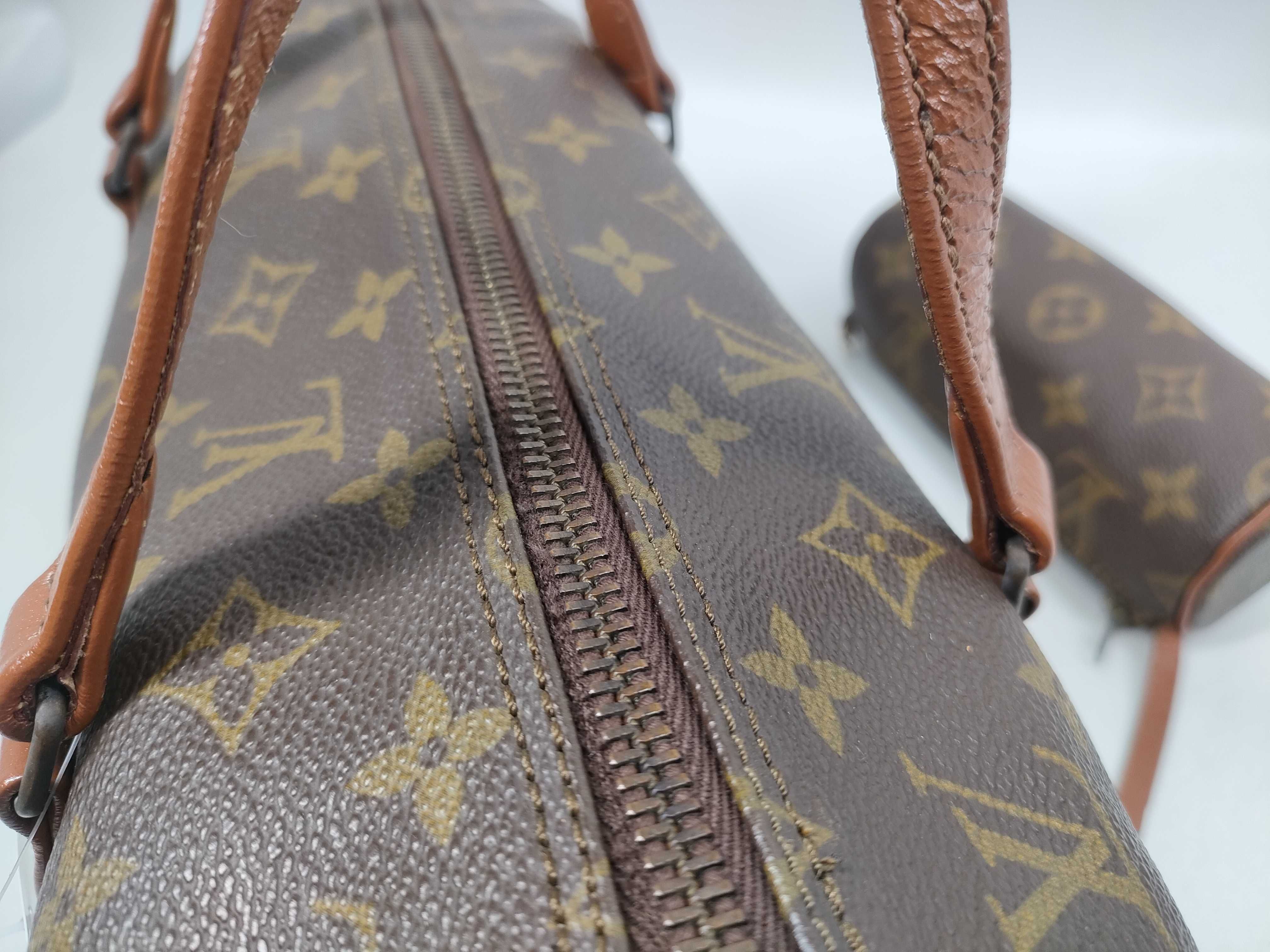Monogram Old Papillon Handbag — view 7