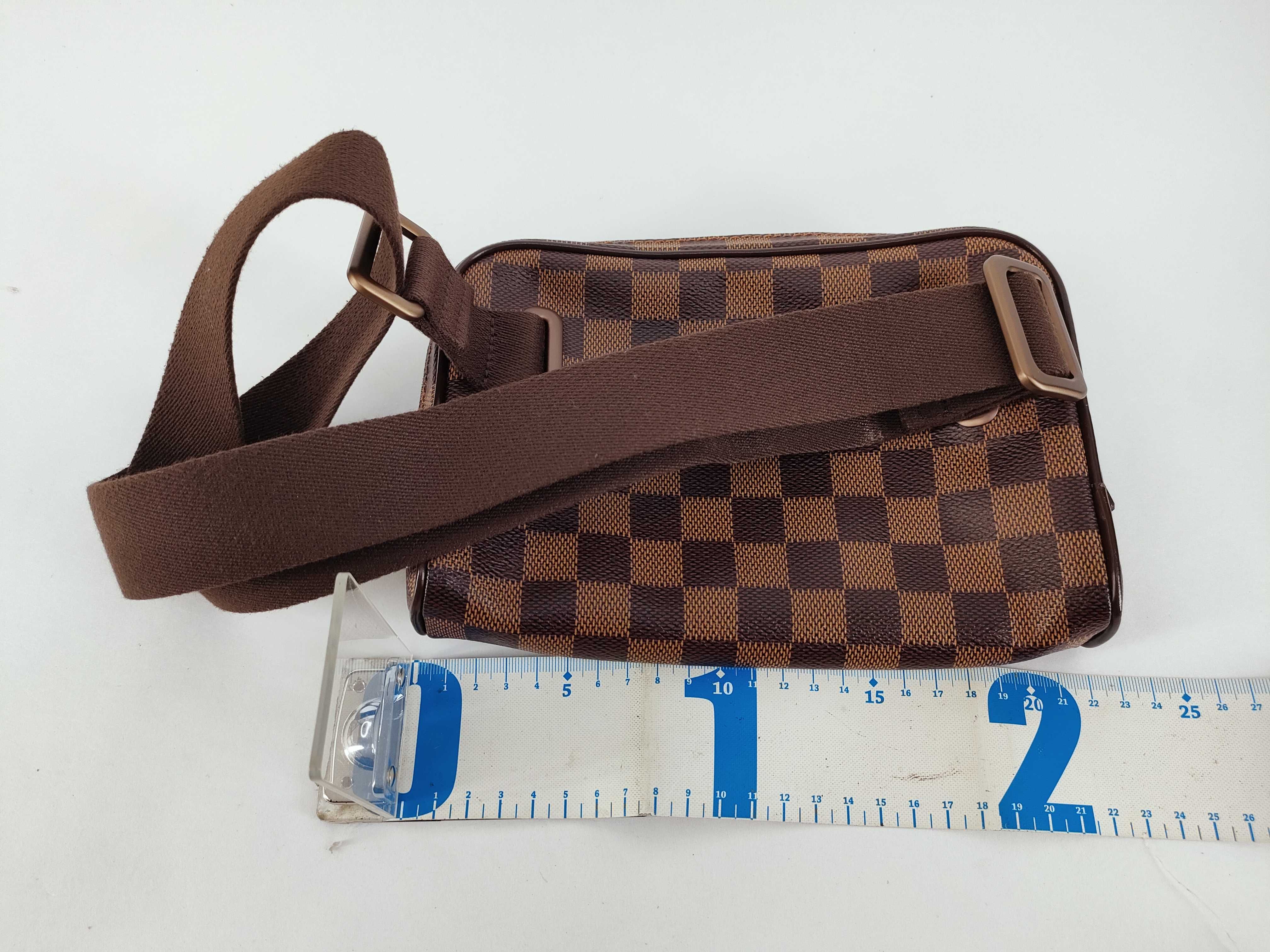 Damier Bumbag Brooklyn N41101 CA0163 Brown Shoulder Bag — view 2