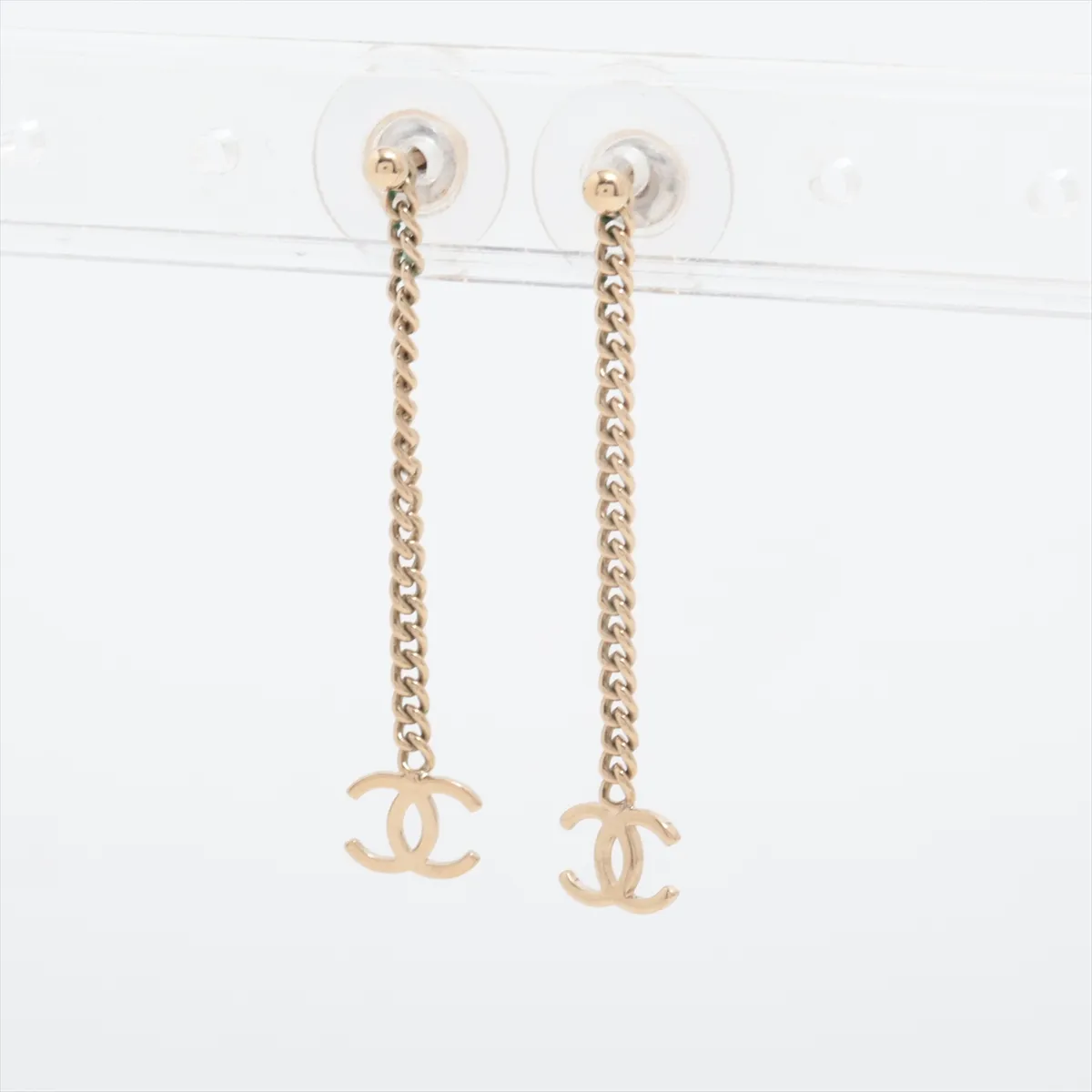 Coco Mark Earrings (Pair) GP Gold - — view 3