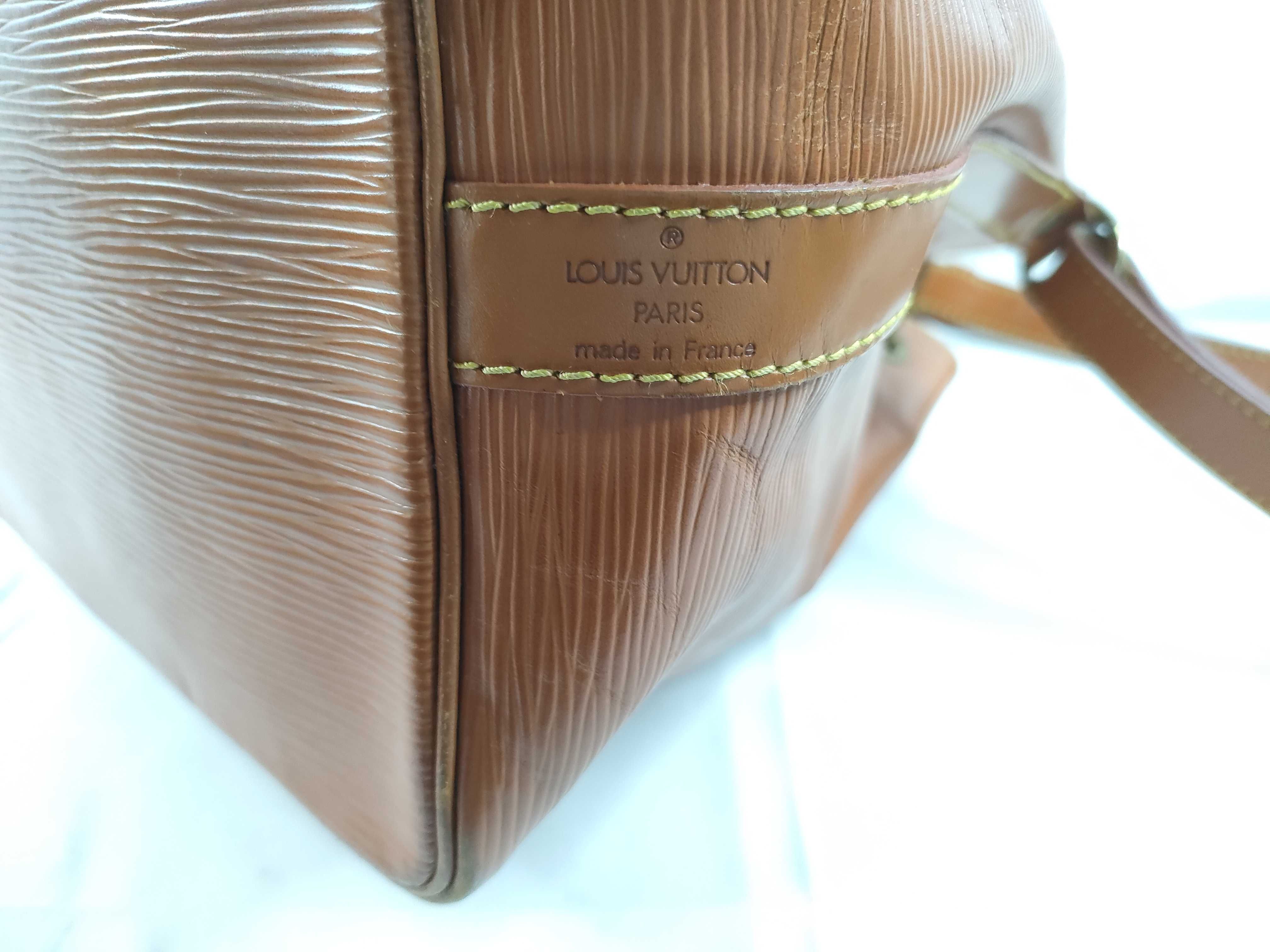 Epi Petit Noé Kenya Brown Shoulder Bag M44103 A20991 — view 6
