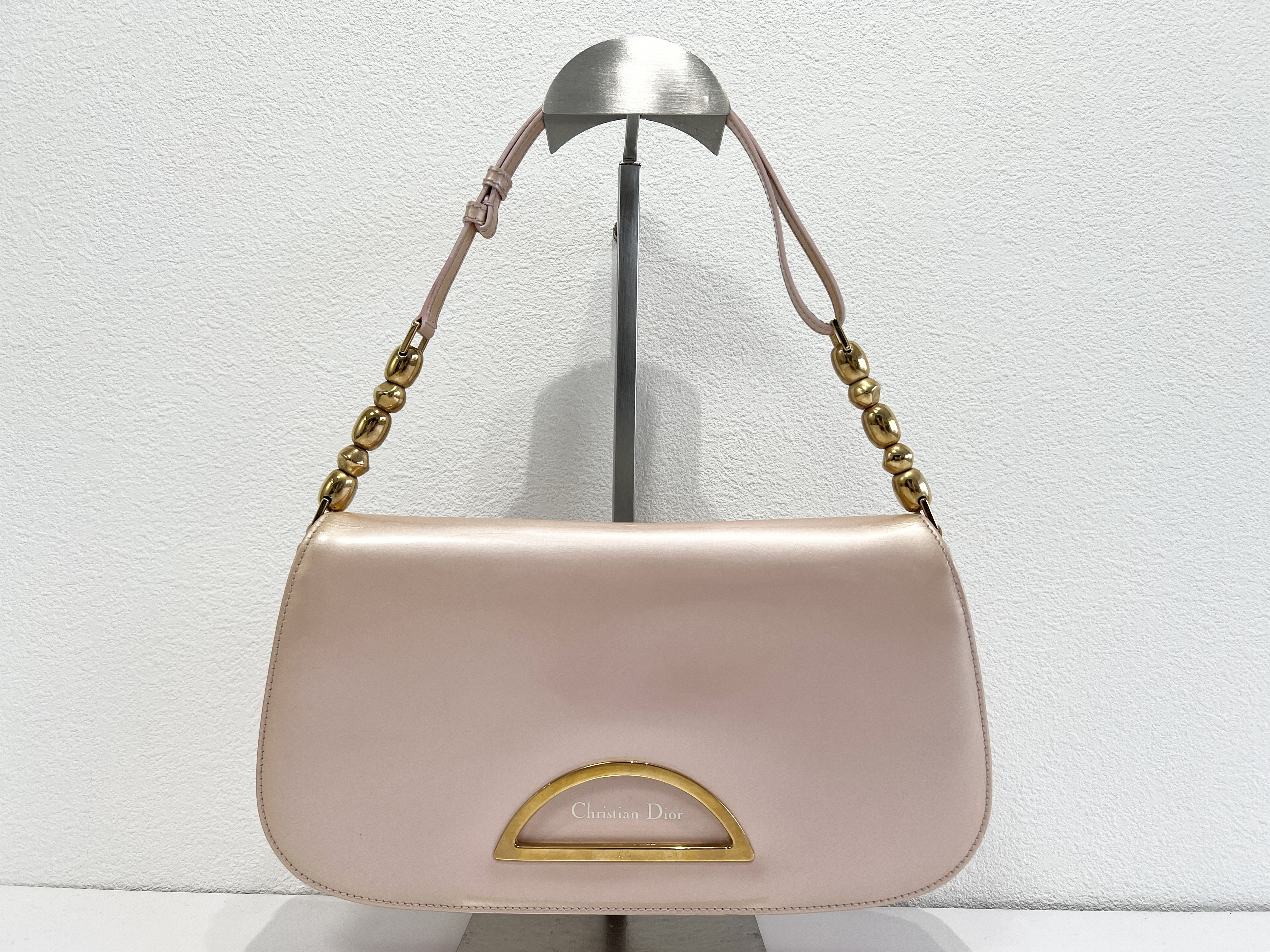 Maris Pearl Enamel Patent Leather Handbag One-Shoulder Bag