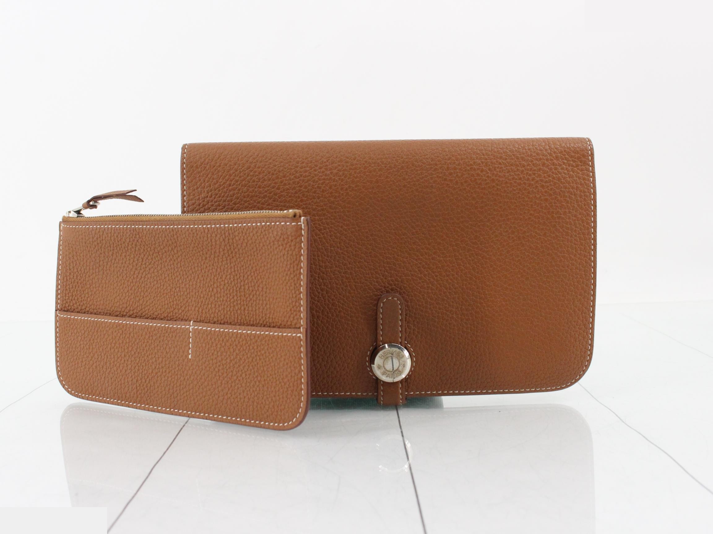 Dogon GM T-stamp, brown Togo leather