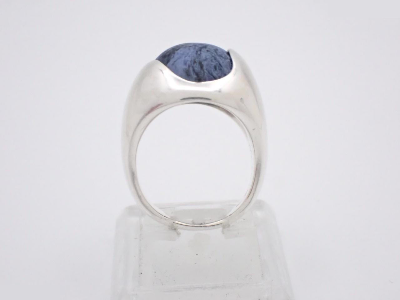 Dumortierite Ring #50 — view 3