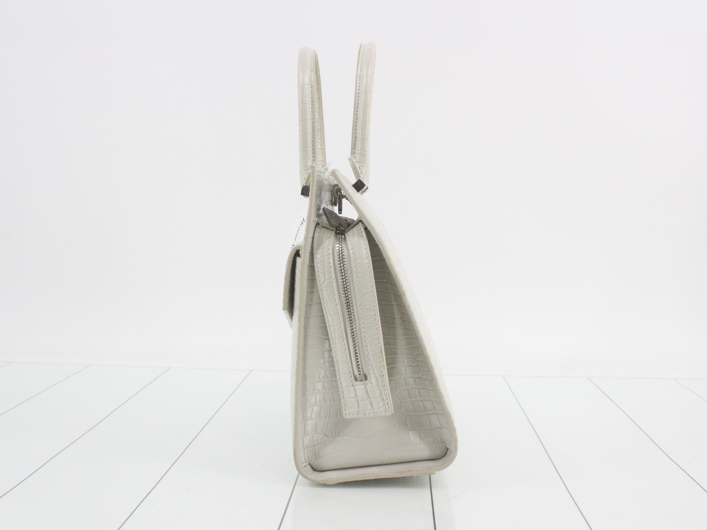 Uptown Small Crocodile Handbag — view 3