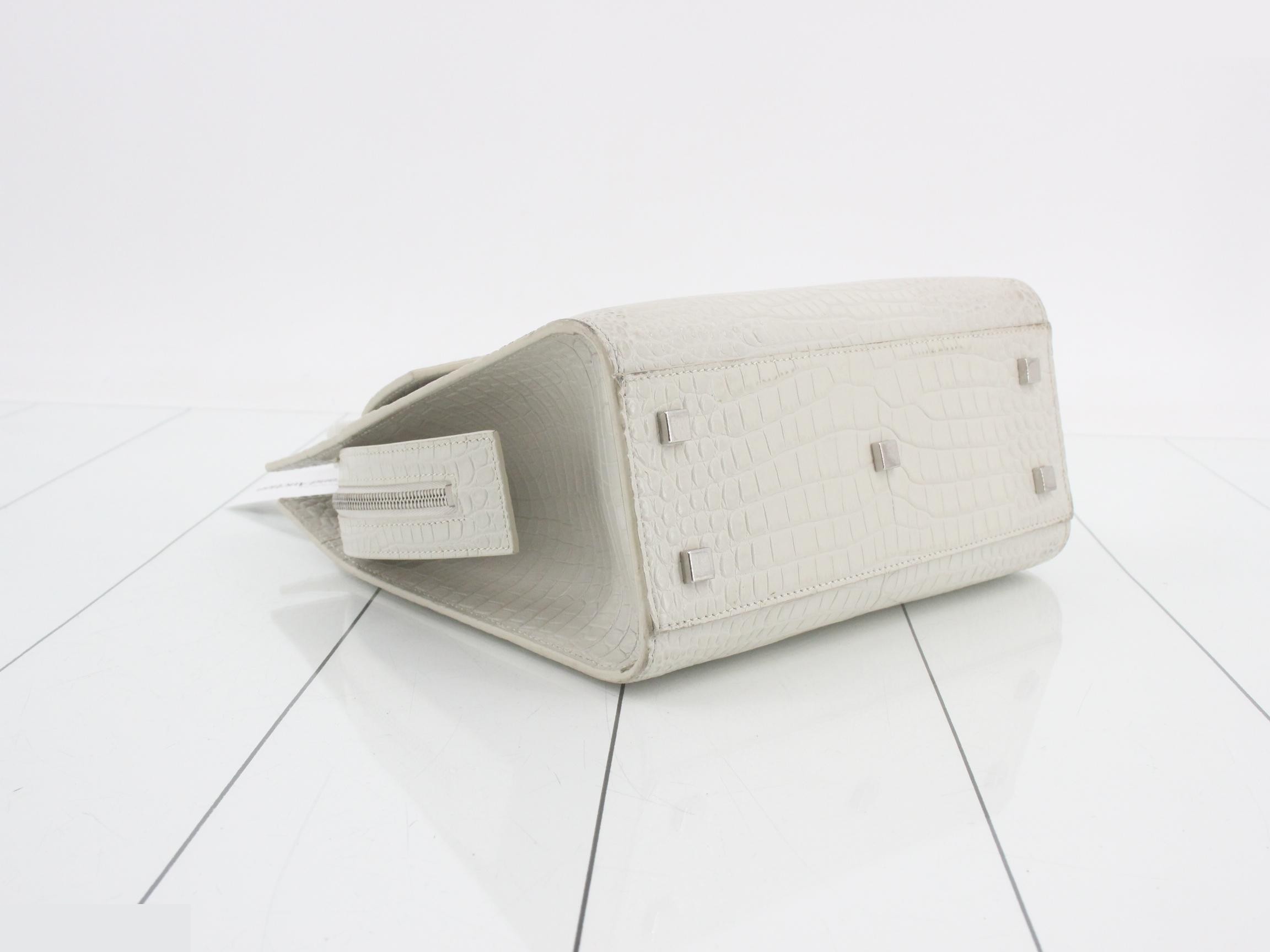 Uptown Small Crocodile Handbag — view 5