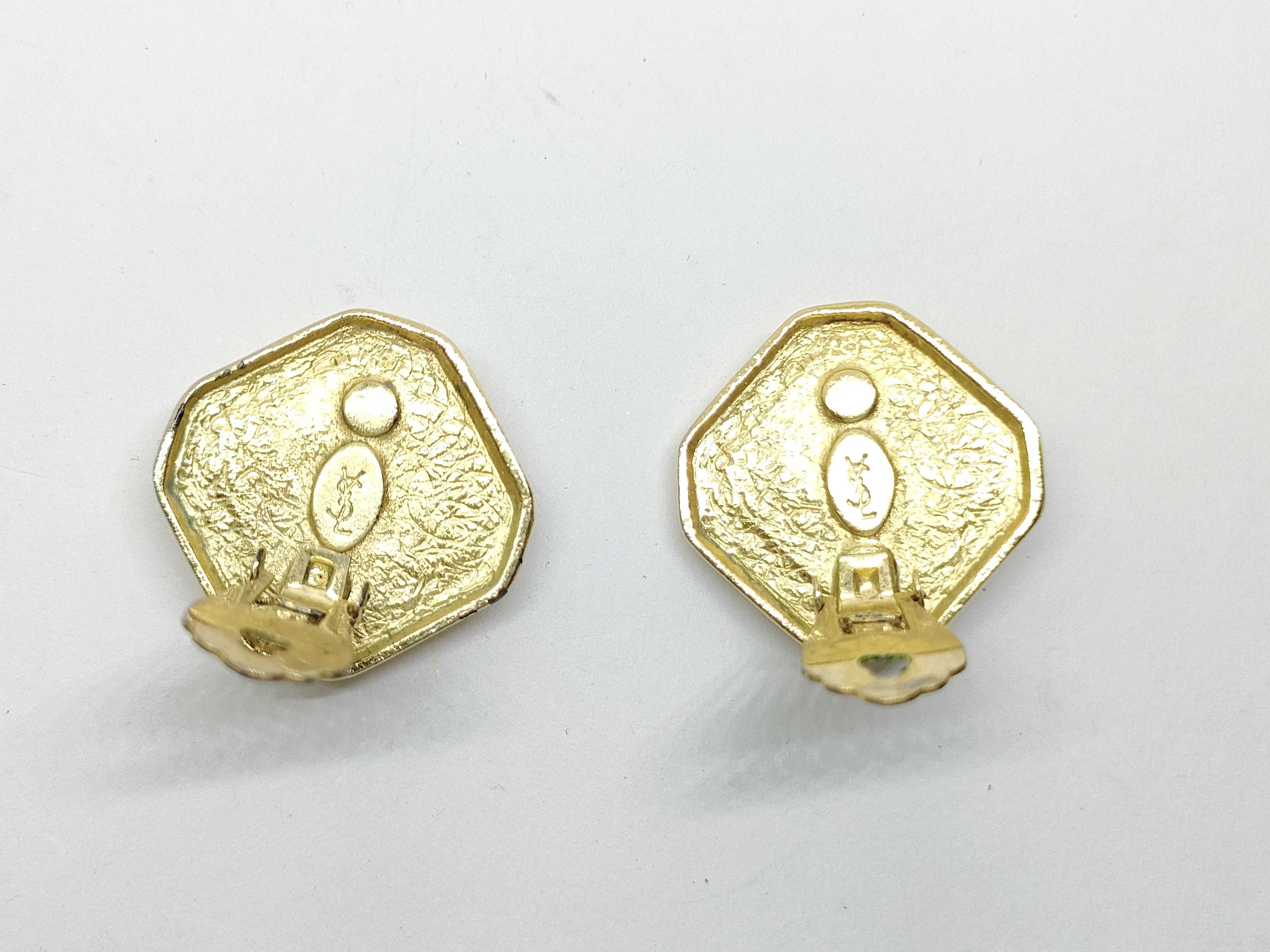 logo earrings, 22.6g. — view 2