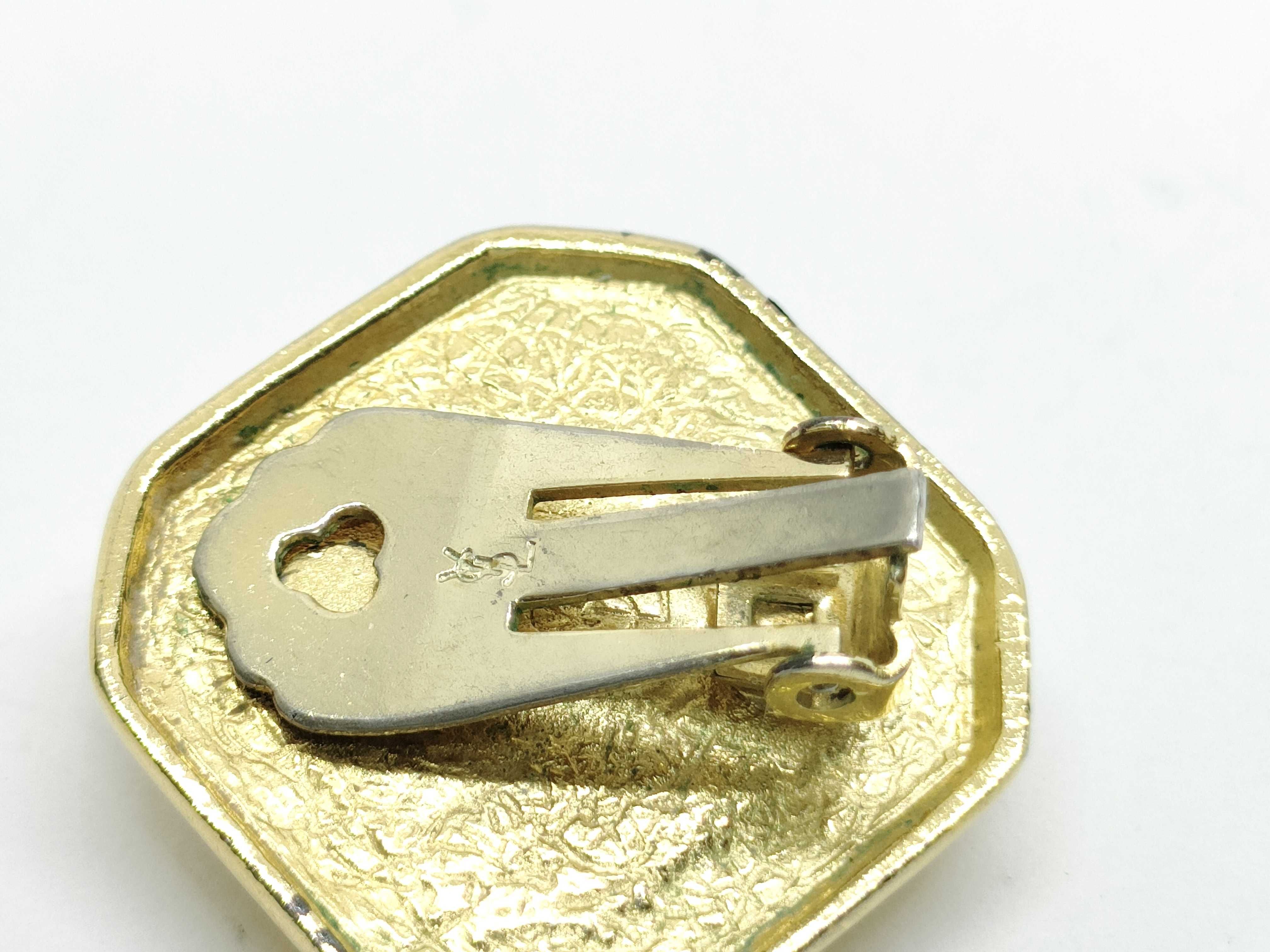 logo earrings, 22.6g. — view 9