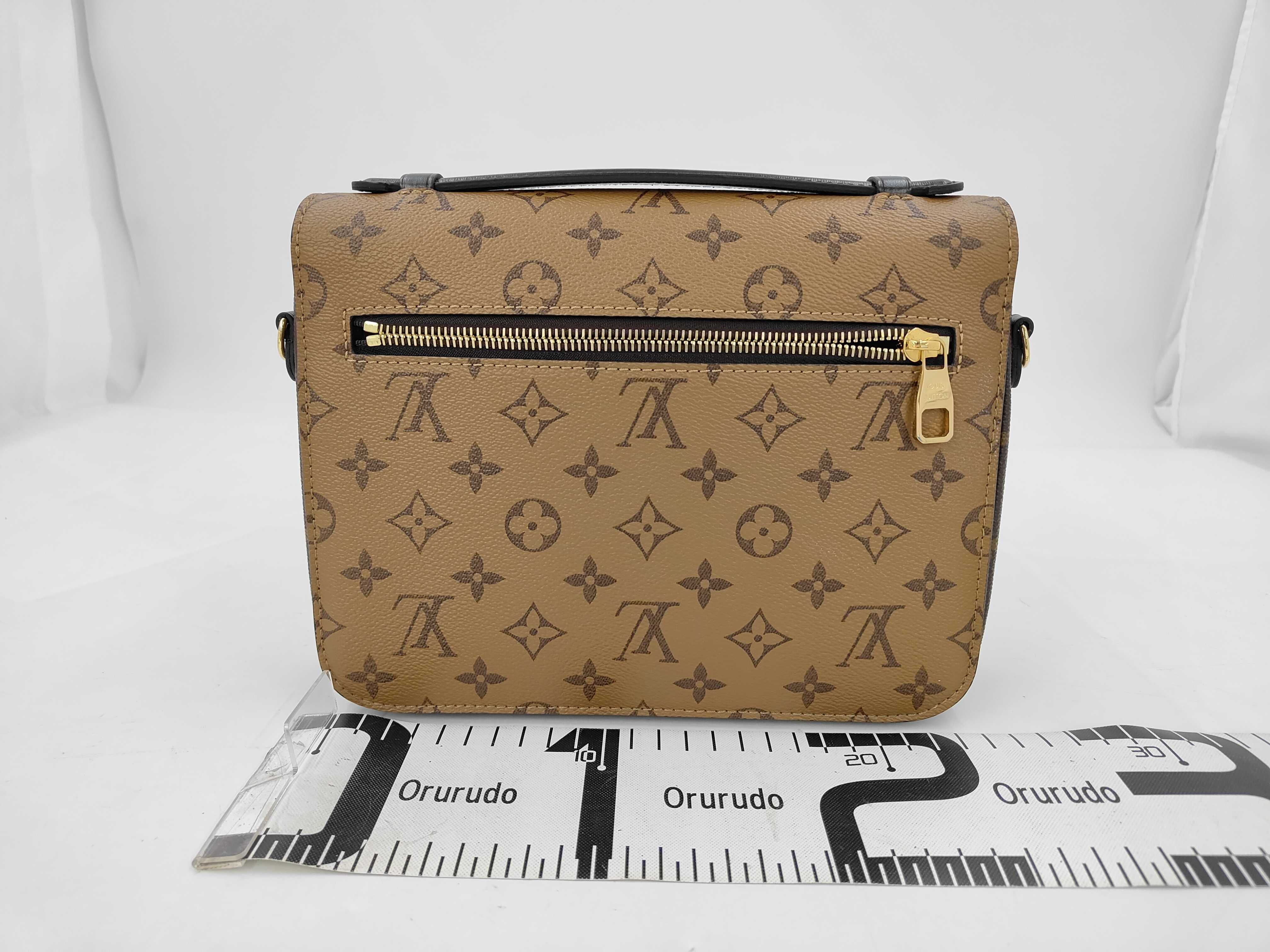 LV Pochette Métis MM Monogram Reverse M44876 Brown Handbag — view 2