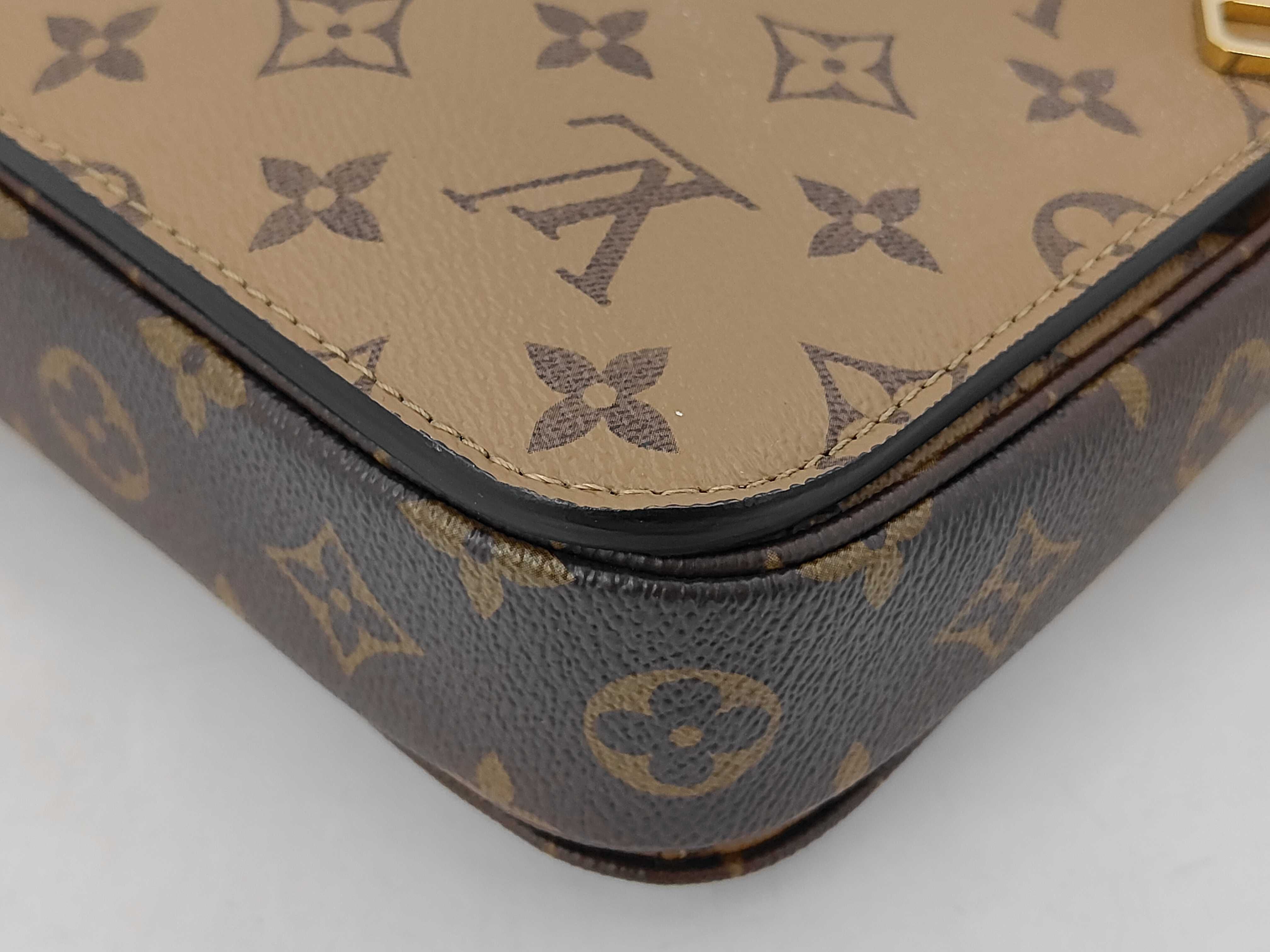 LV Pochette Métis MM Monogram Reverse M44876 Brown Handbag — view 3