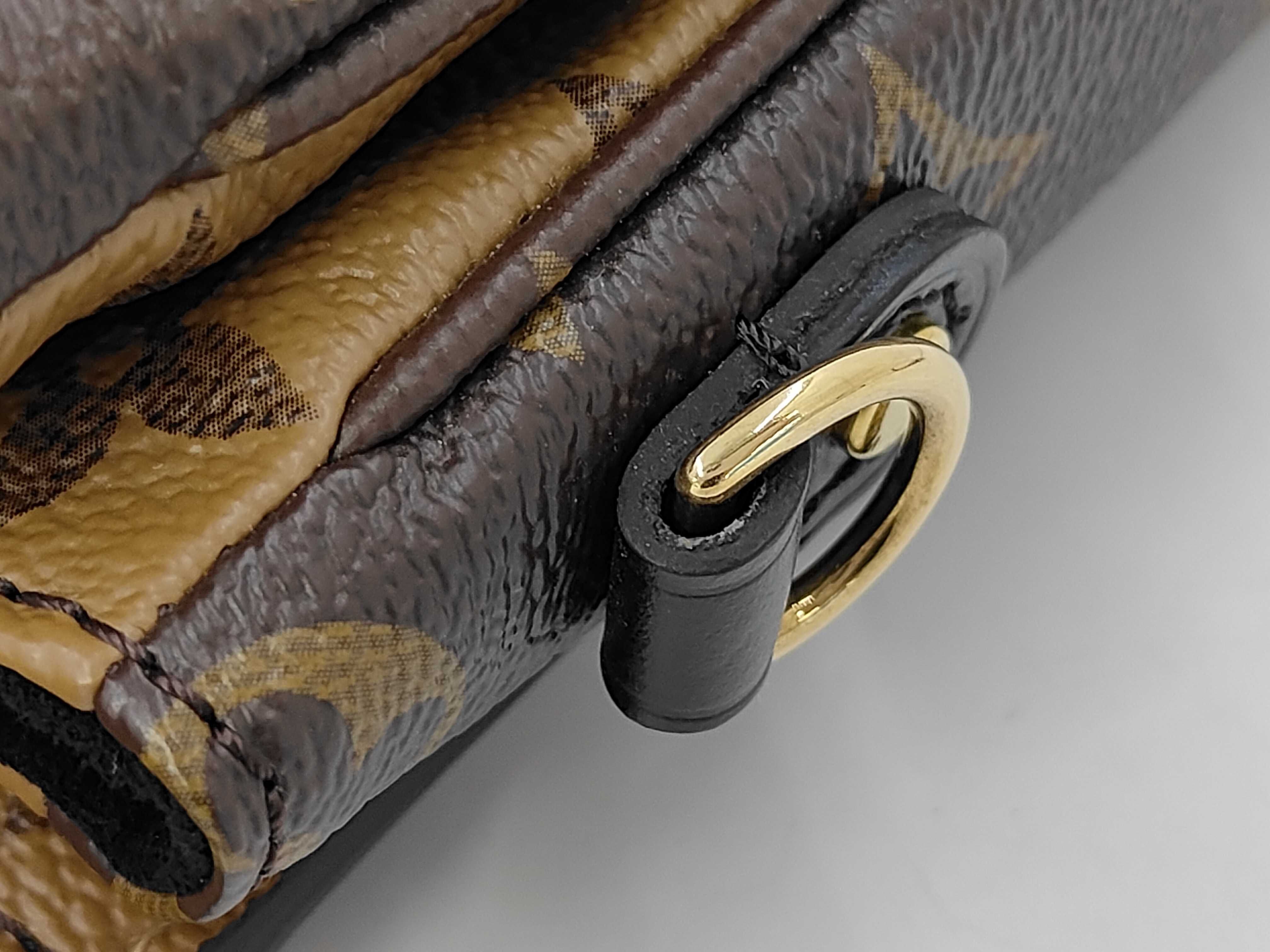 LV Pochette Métis MM Monogram Reverse M44876 Brown Handbag — view 9