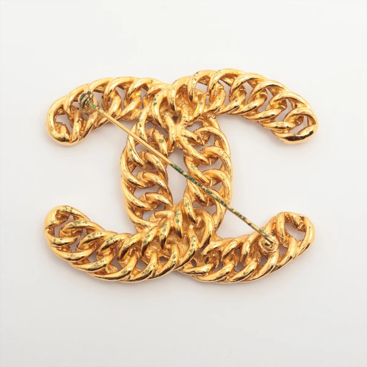 Coco Mark 1107 Brooch, GP Gold. — view 2