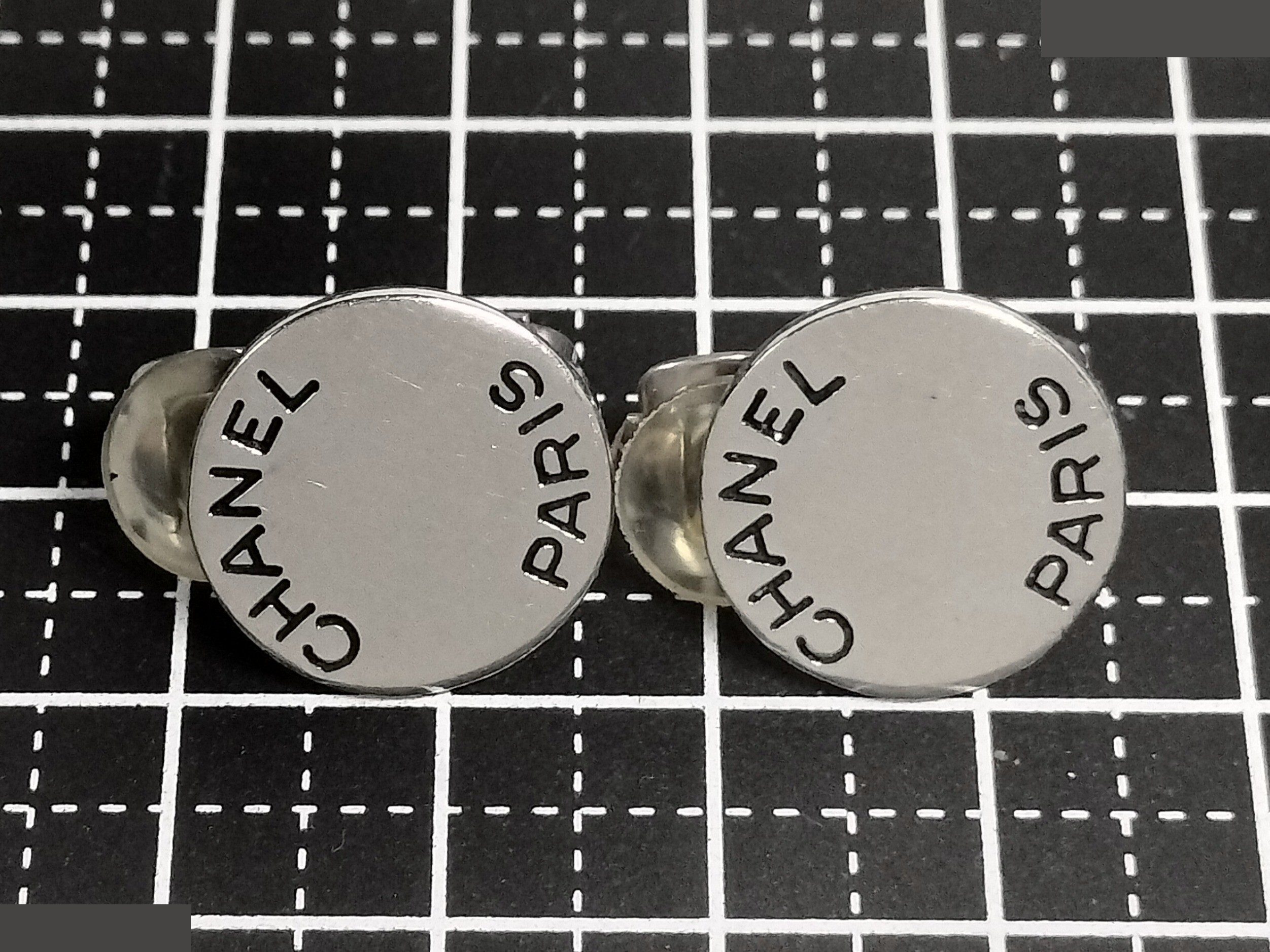 Logo Silver Earrings — view 5