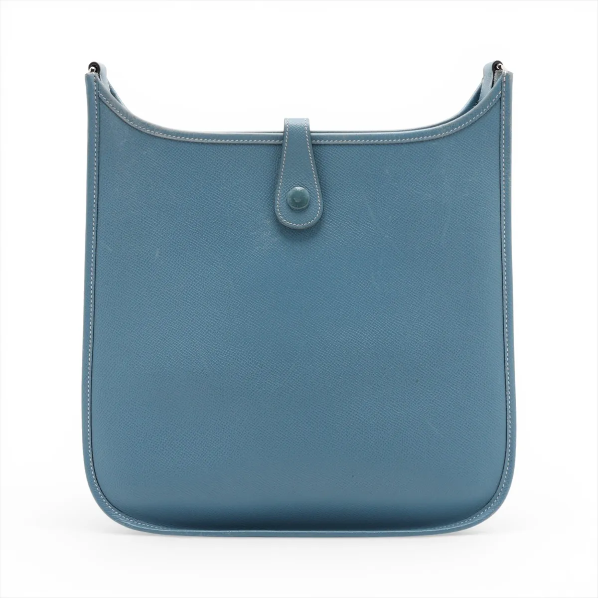 Evelyne 1 29 PM, Veau Epsom leather, Blue Jean color, Silver hardware, J: 2006 — view 2