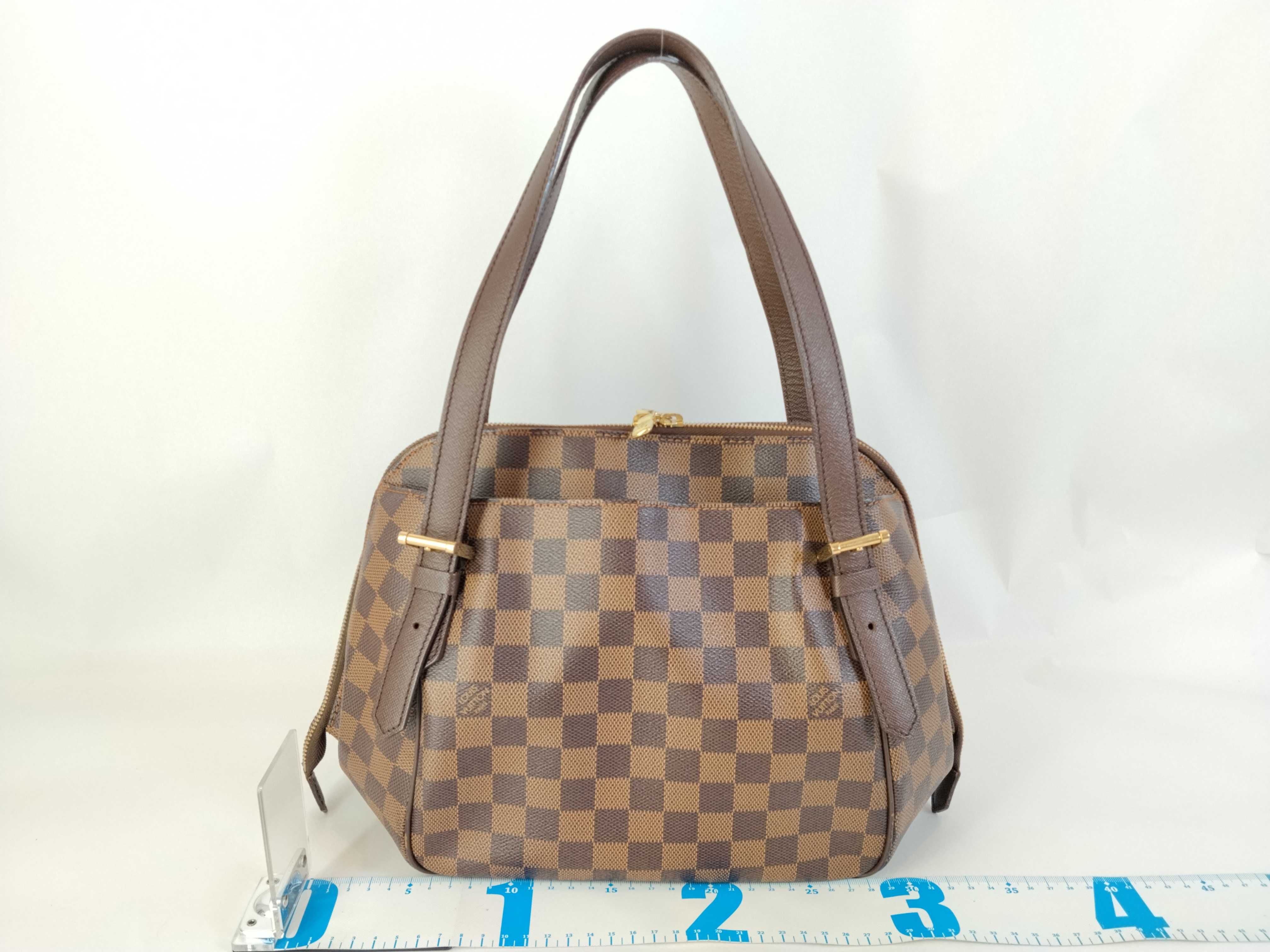 Damier Belem MM N51174 AR0015 Brown Handbag — view 2
