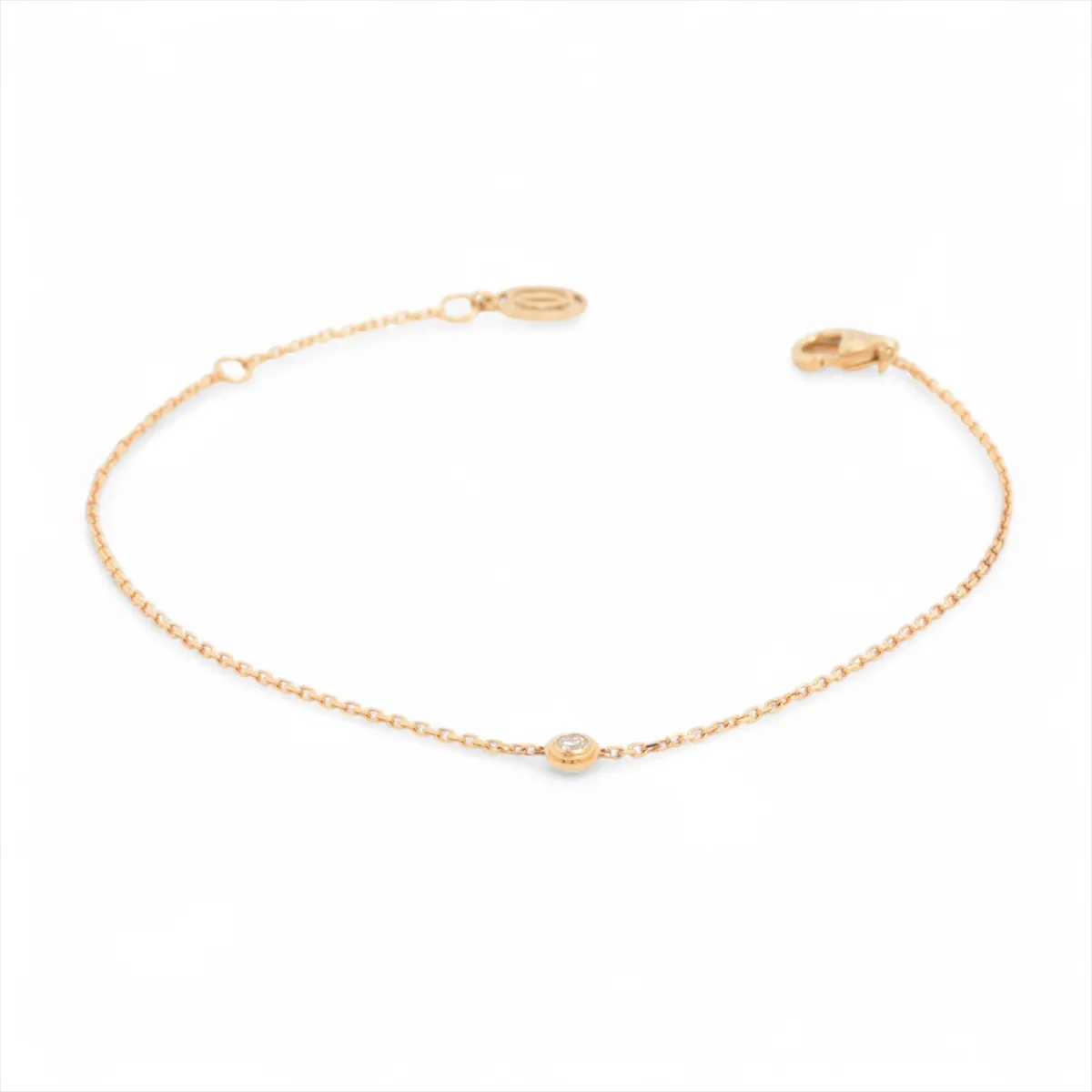 Damour XS Diamond Bracelet 750 (Yellow Gold) 1.3g LHF586