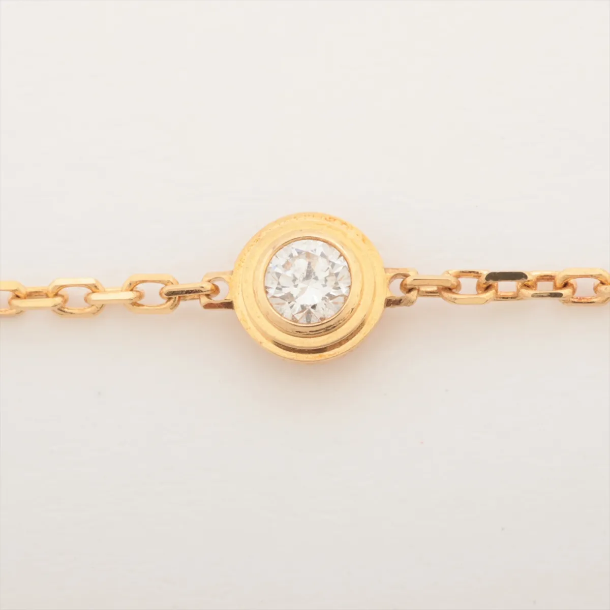 Damour XS Diamond Bracelet 750 (Yellow Gold) 1.3g LHF586 — view 2