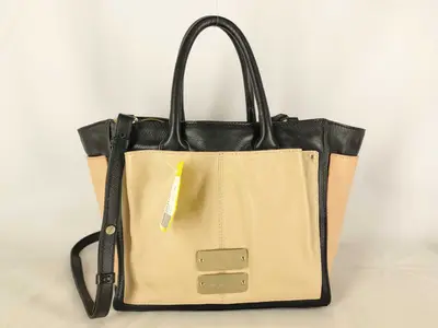 Nelly Leather 2-Way Handbag