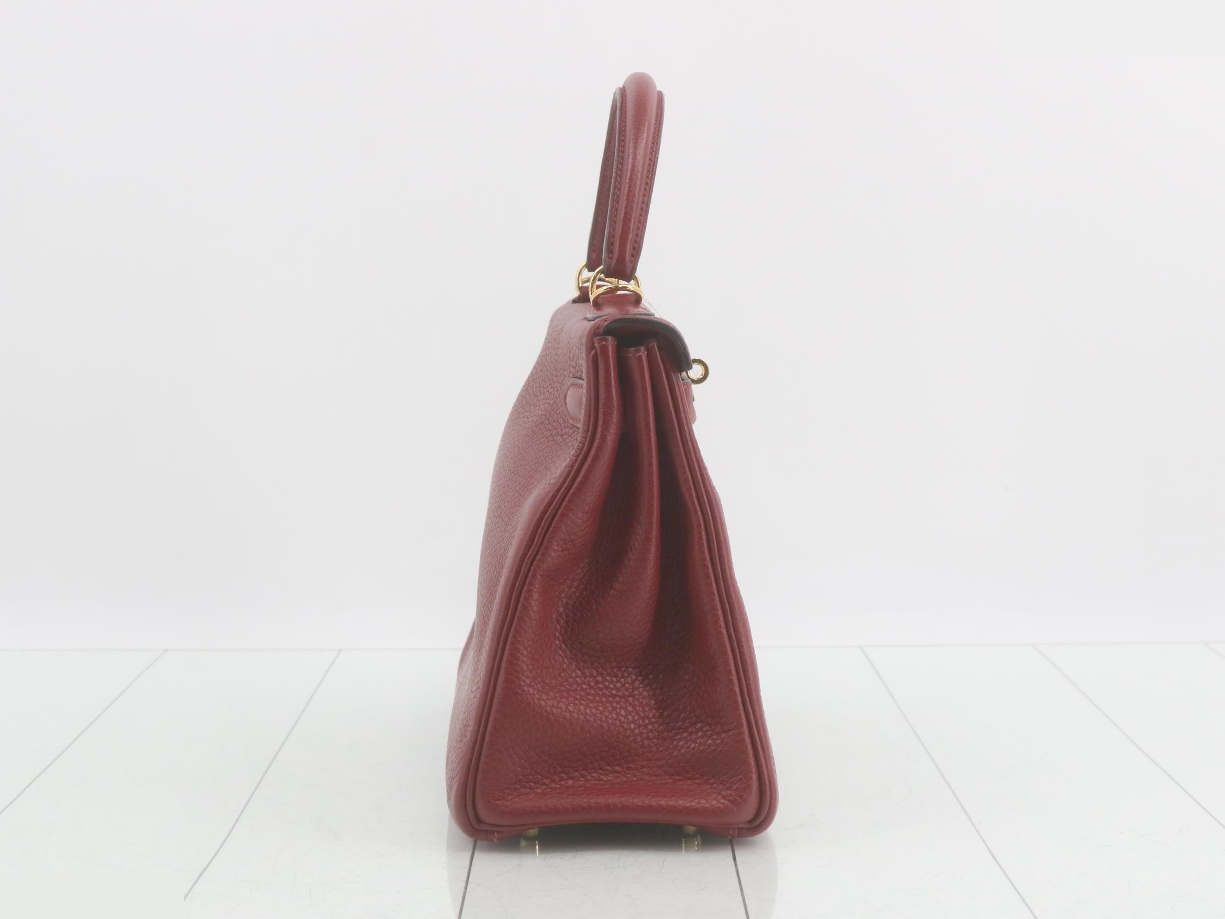 Kelly 28 Leather 2-Way Handbag — view 5