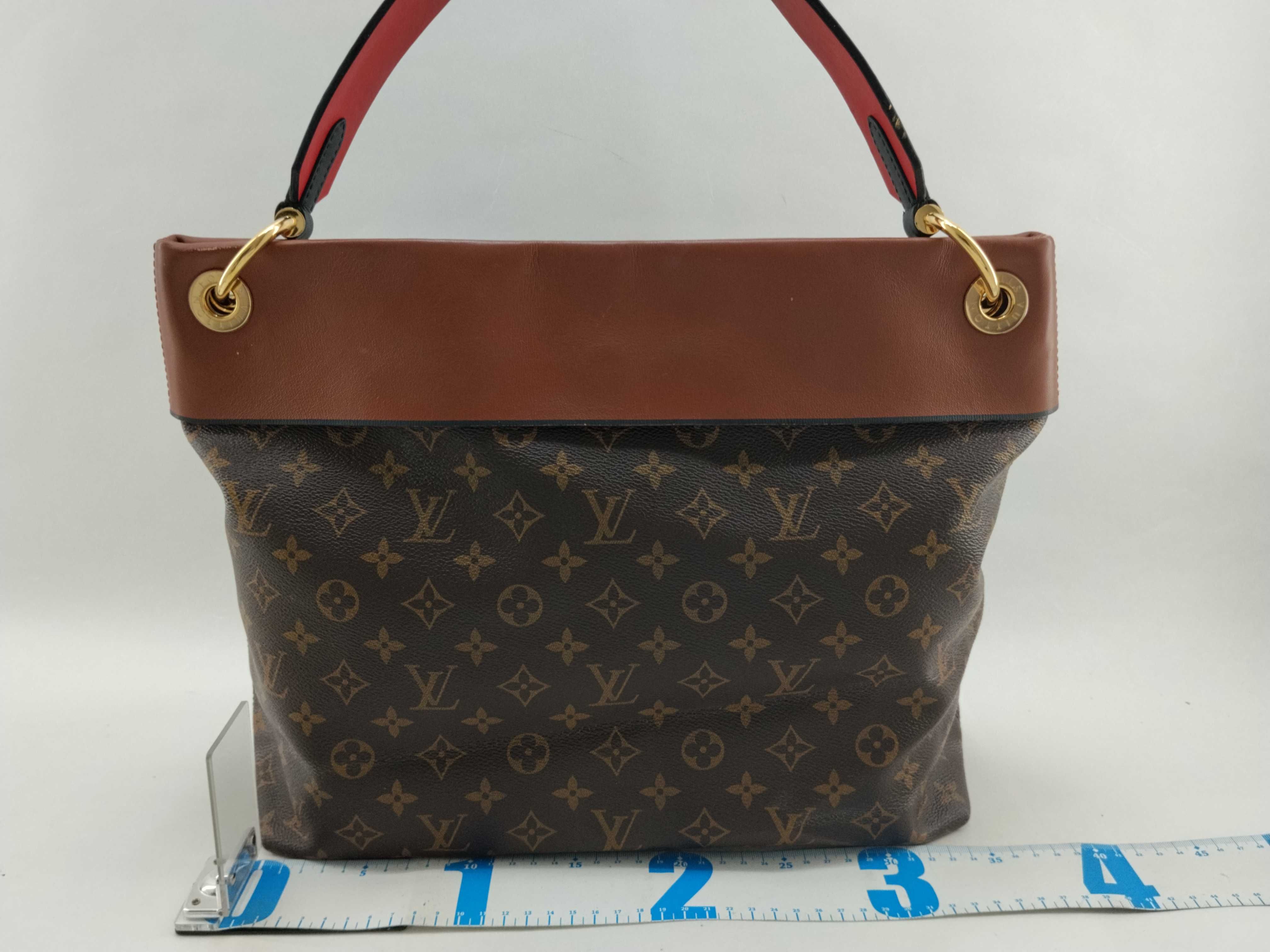 Monogram Vuitton Tuileries Besace Shoulder Bag — view 2