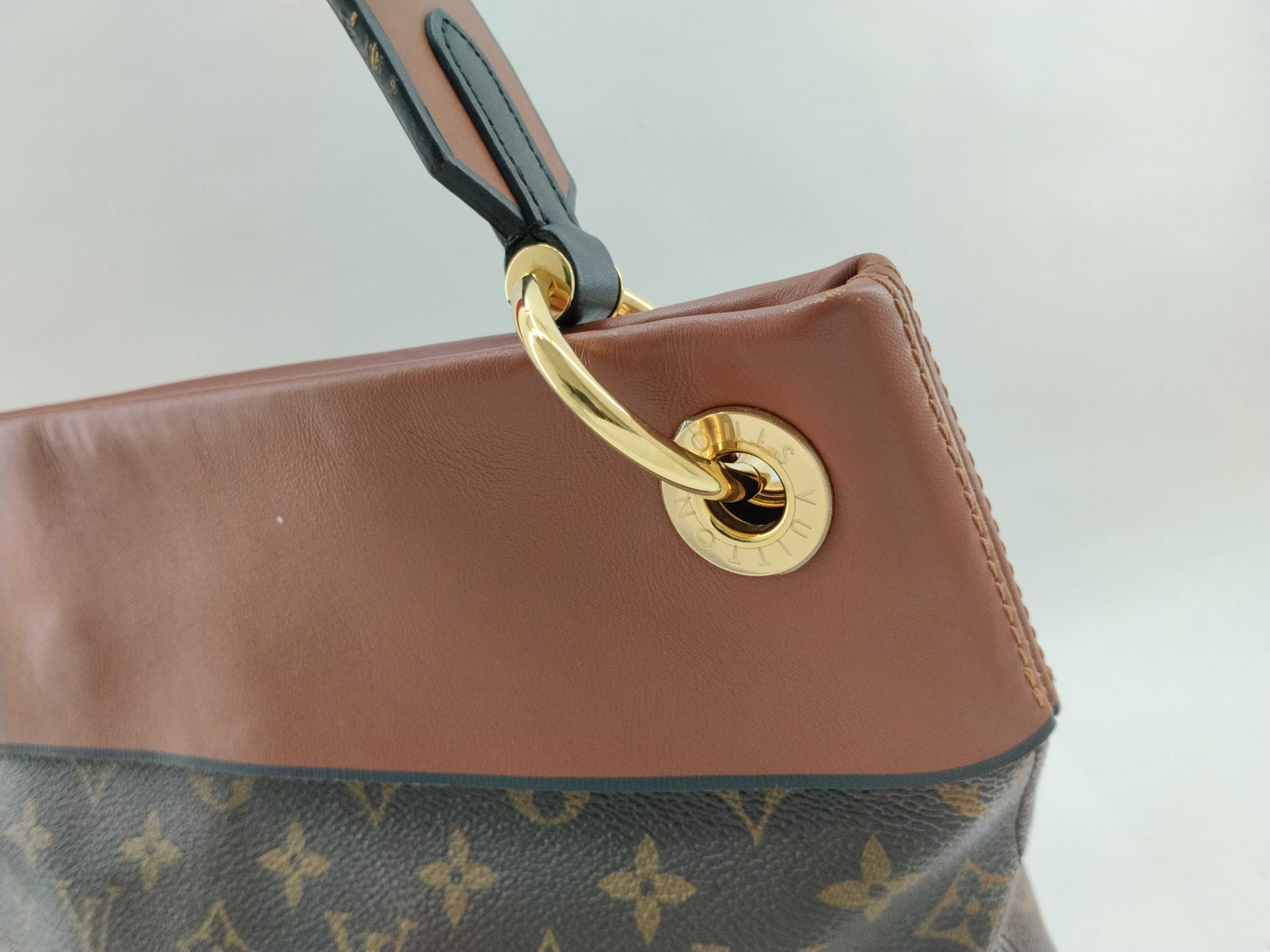 Monogram Vuitton Tuileries Besace Shoulder Bag — view 3