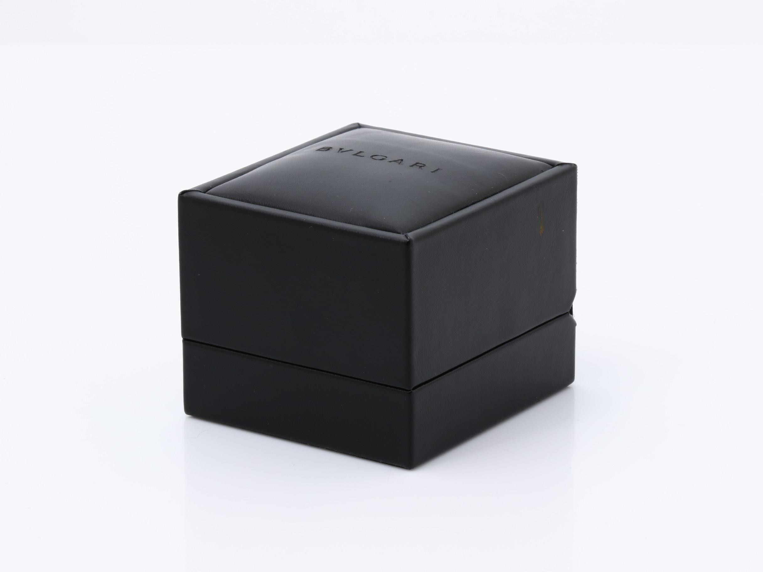 B.zero1 (precious metal) ring, 750PG, 8g, #49 hallmark. — view 6