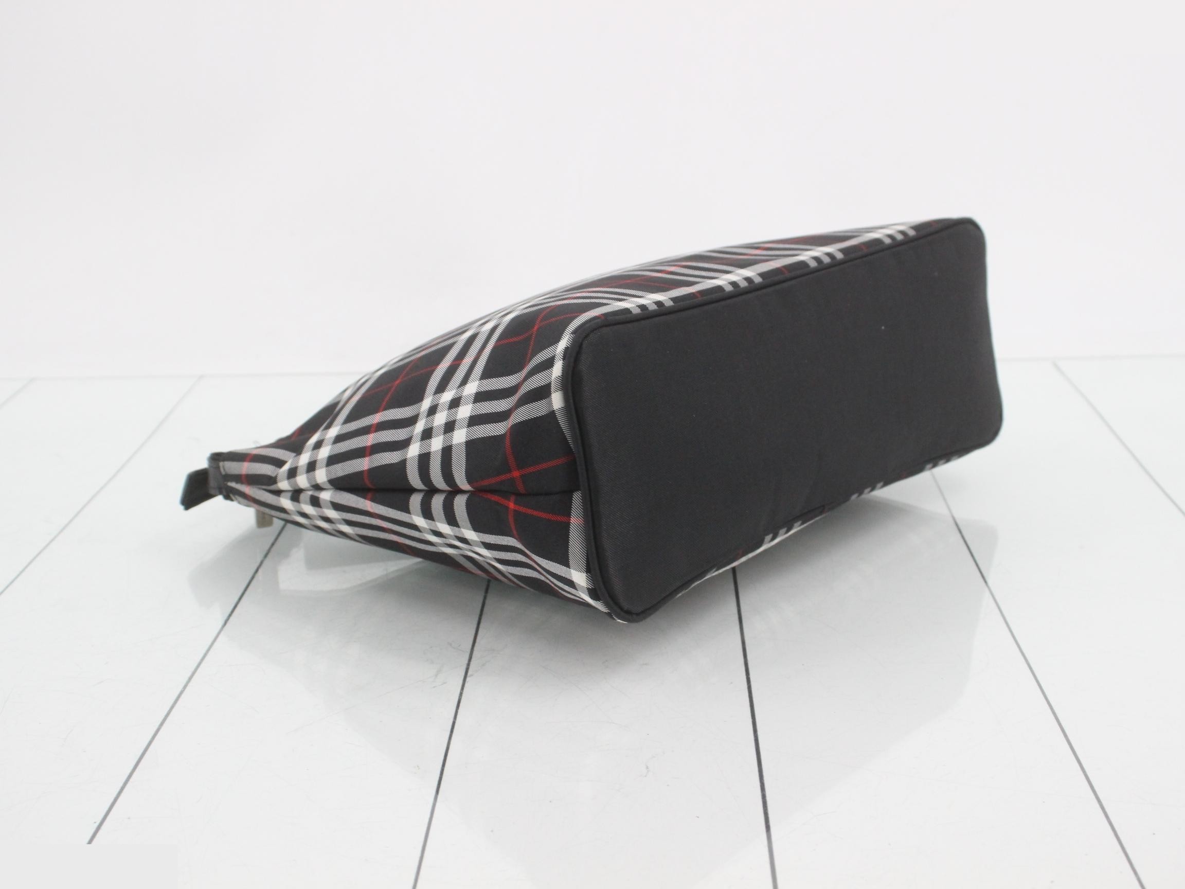 Blue Label One-Shoulder Bag, Checkered Pattern — view 5