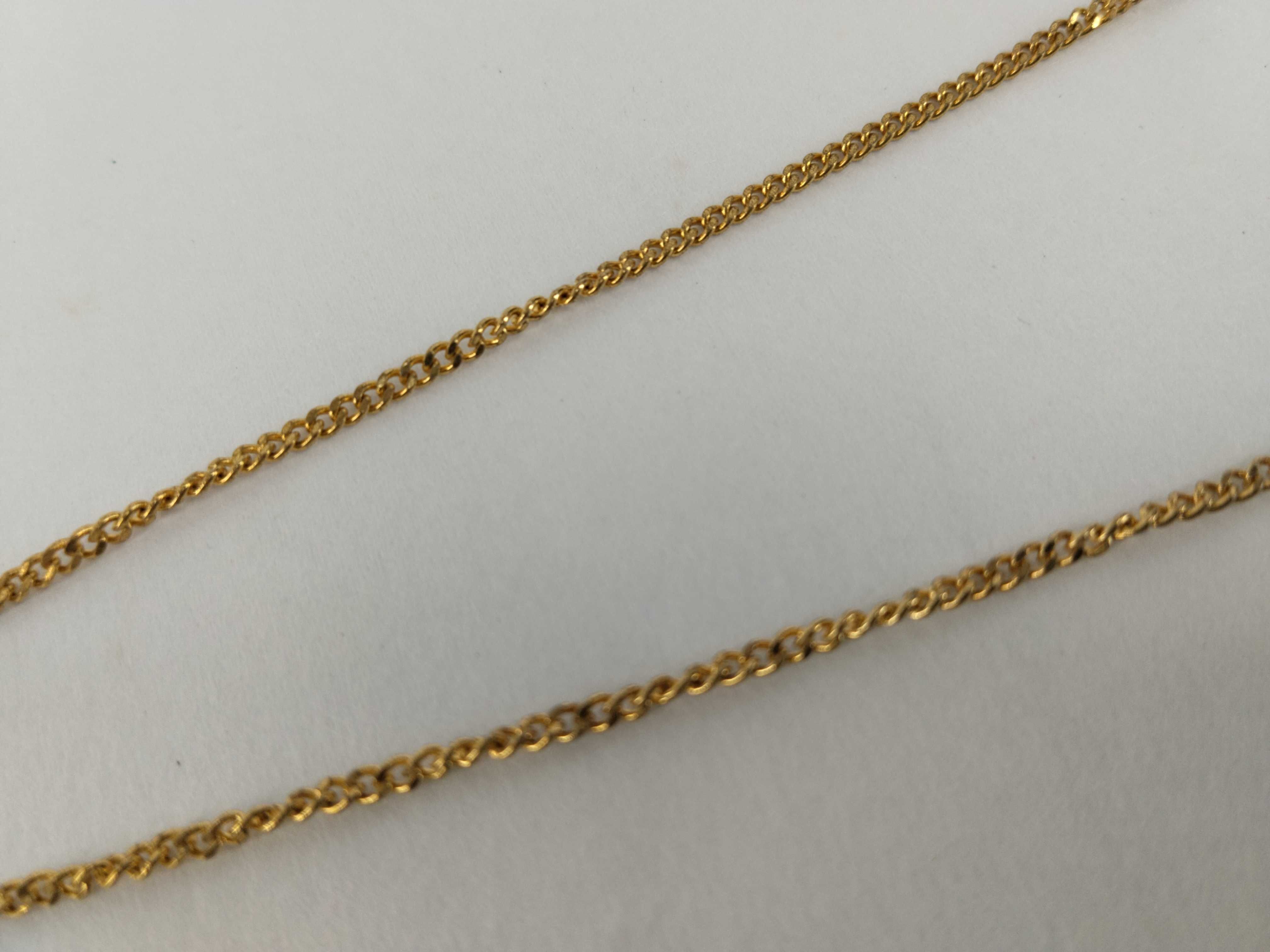 CD Logo Rhinestone Necklace — view 8