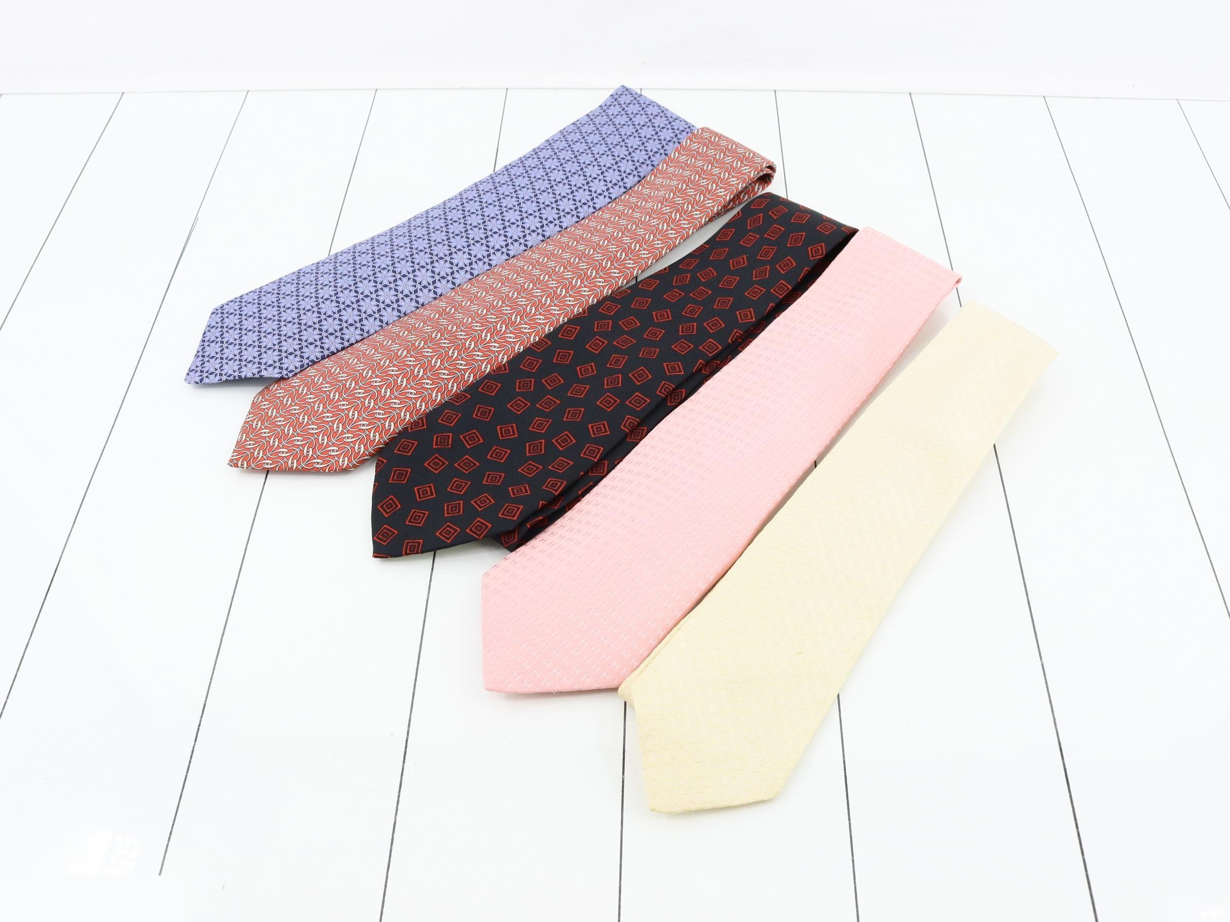 Five neckties bundle