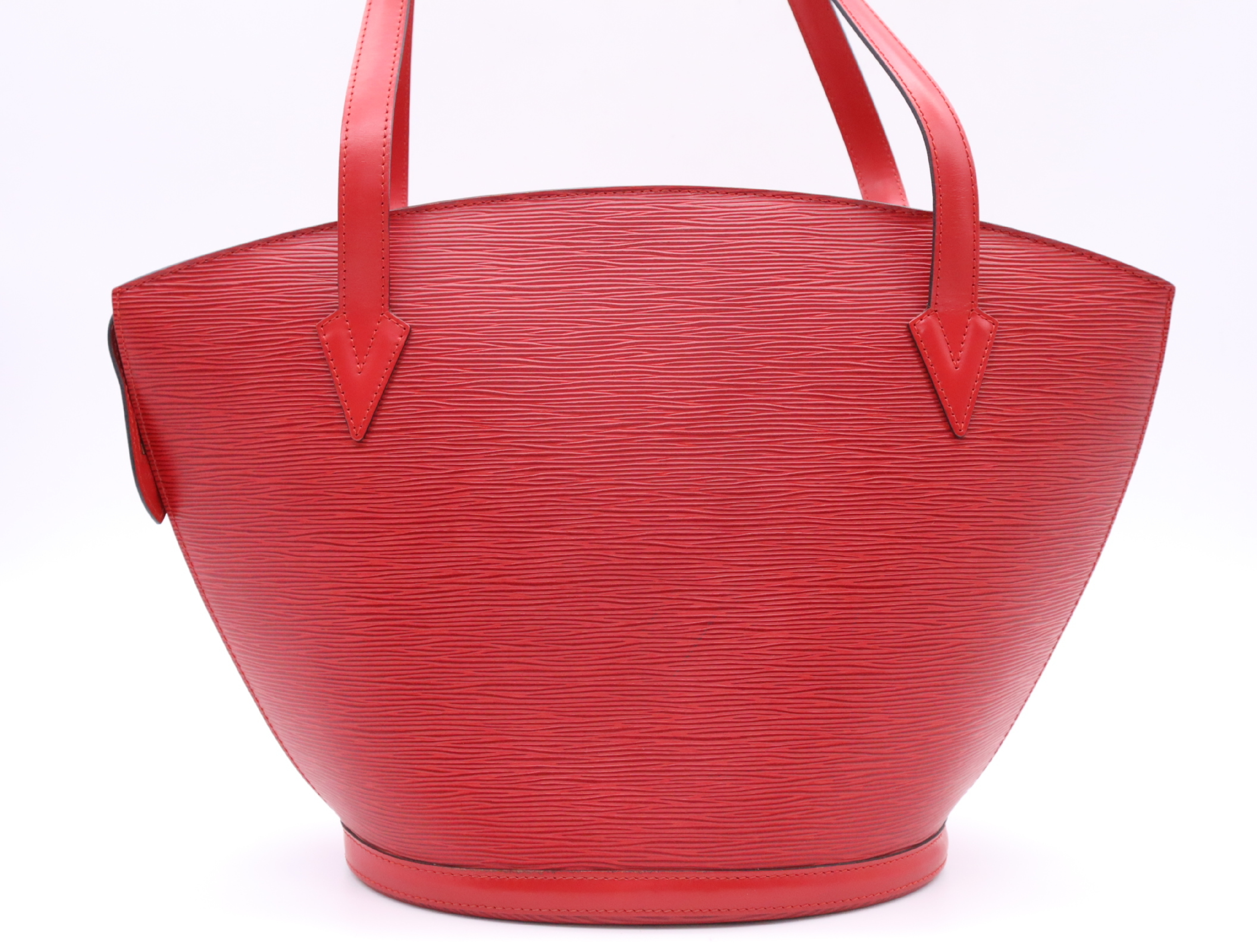 M52267 Epi Saint Jacques Shopping Castilian Red Tote Bag — view 2