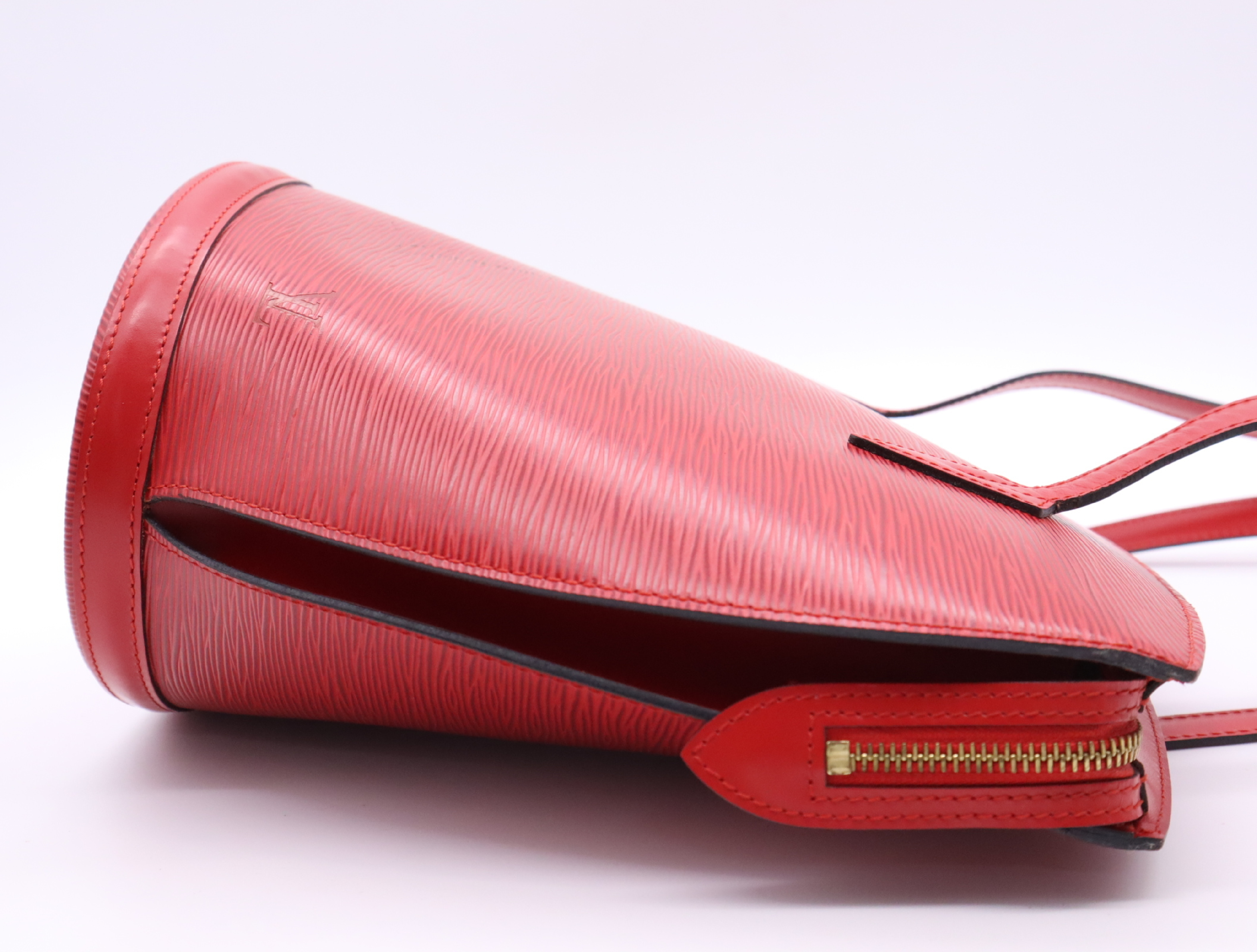 M52267 Epi Saint Jacques Shopping Castilian Red Tote Bag — view 5