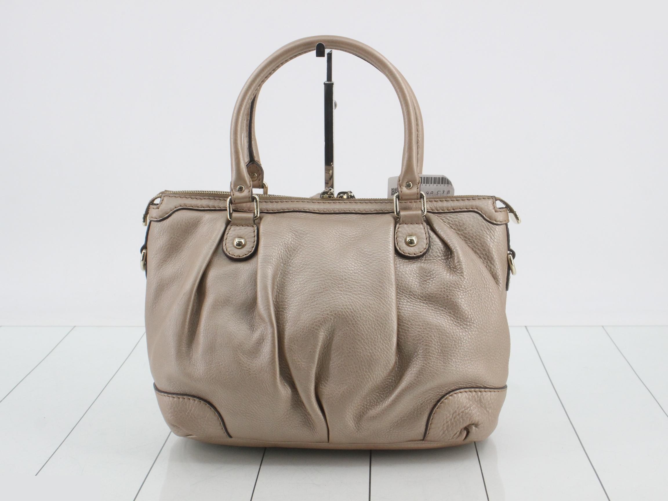 Sukey Shoulder Bag, Leather, Metallic Bag — view 2