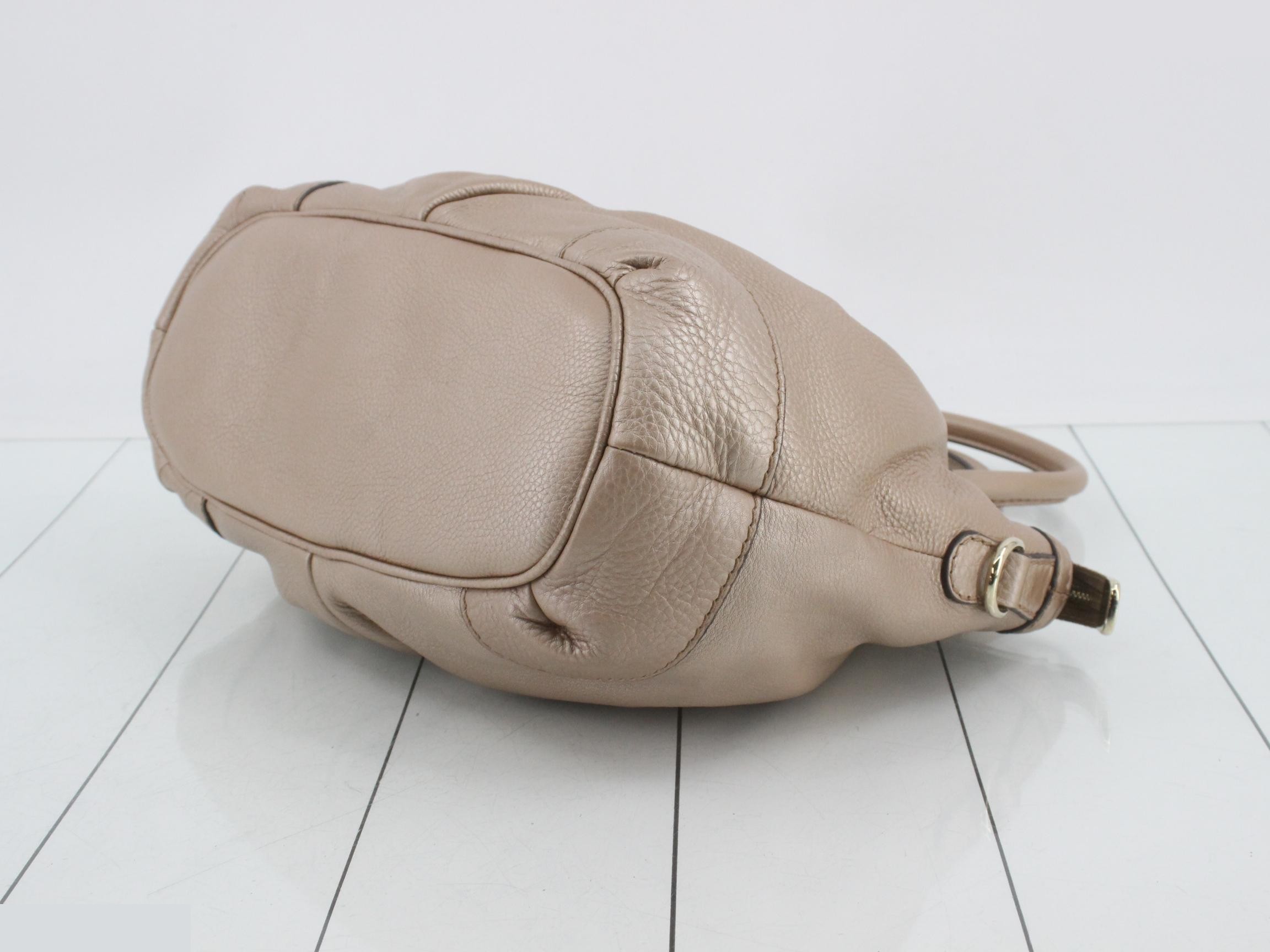 Sukey Shoulder Bag, Leather, Metallic Bag — view 6