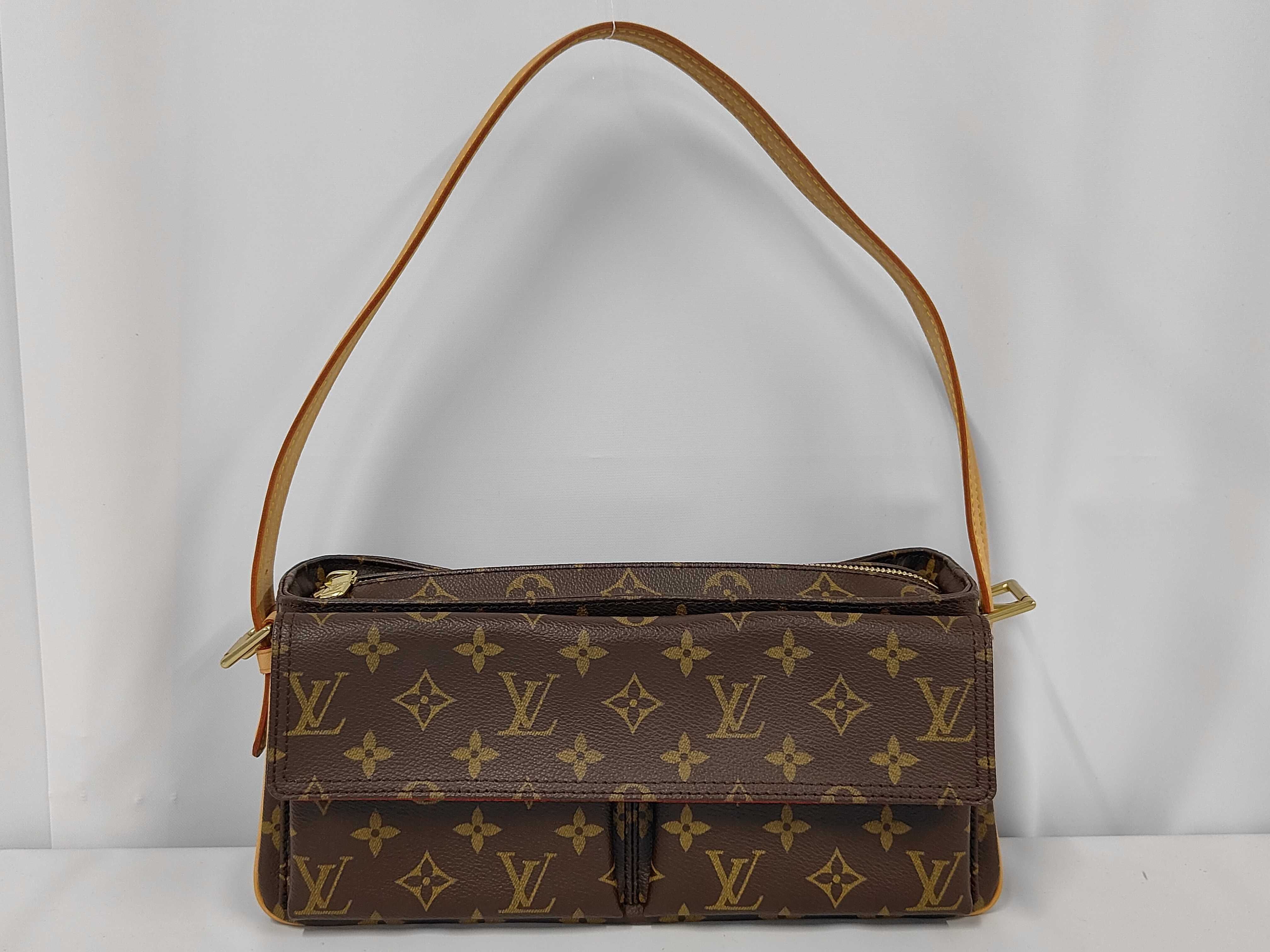 M51164 Monogram Viva Cite MM Shoulder Bag with Dust Bag
