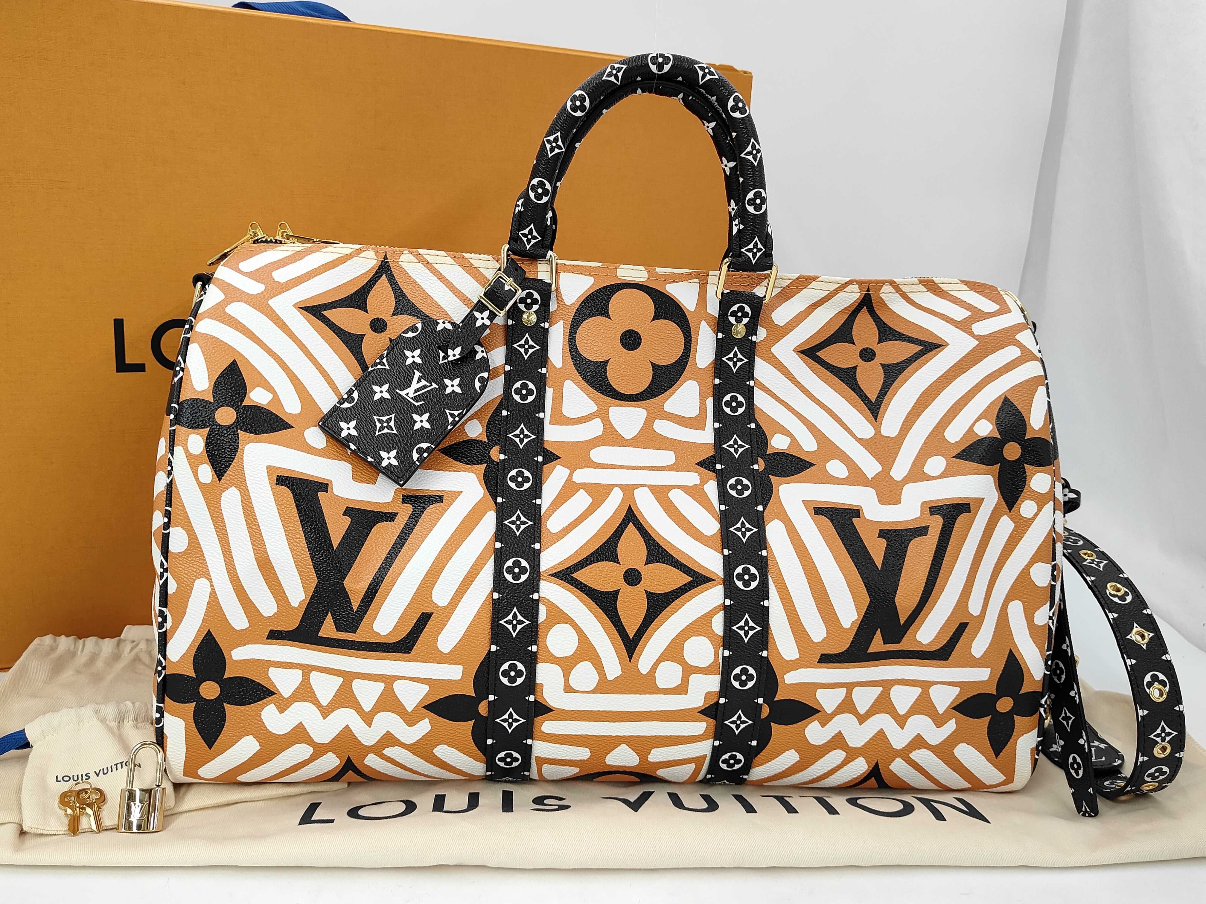 Keepall Bandoulière 45 LV Crafty M45473 AA2270 Boston Bag