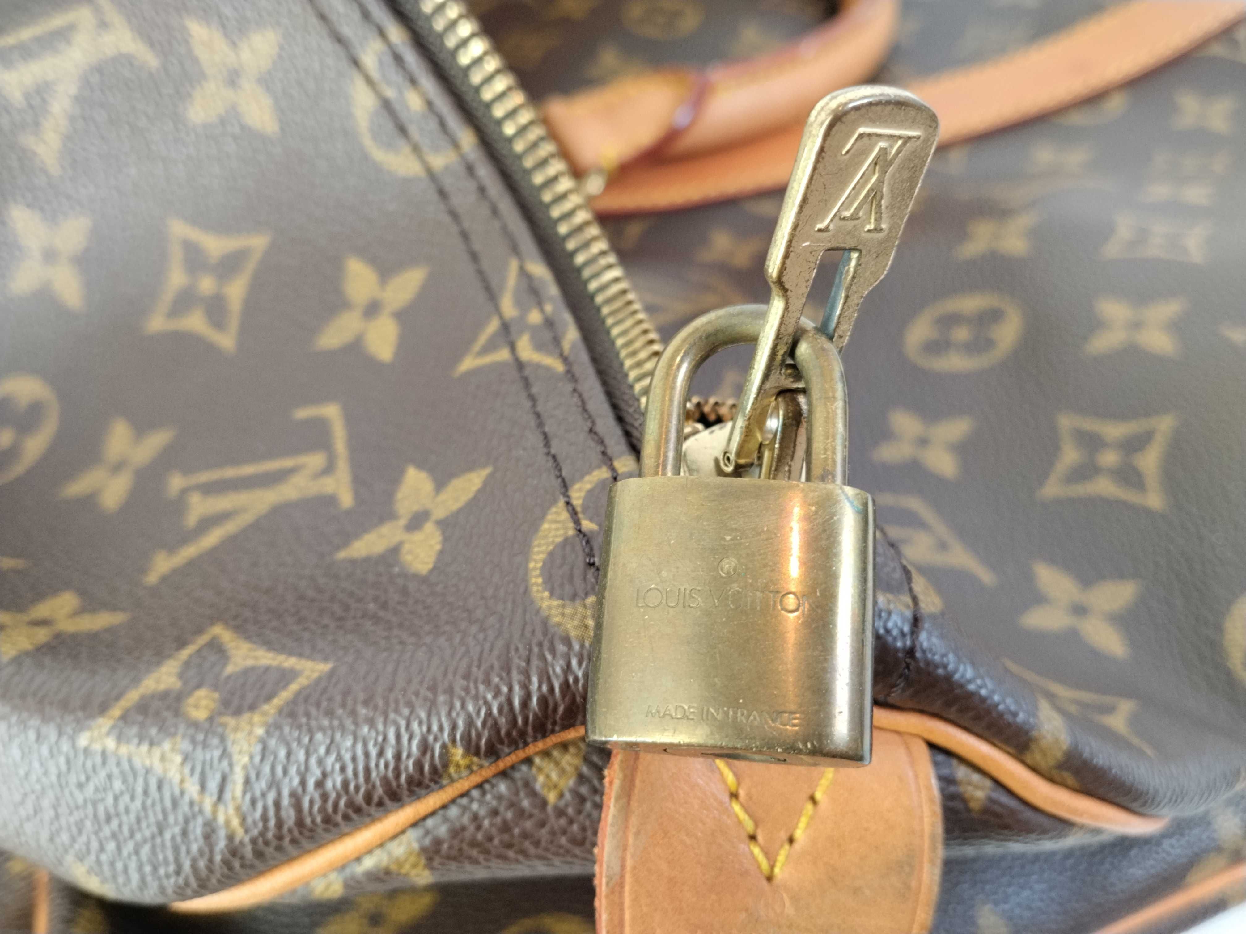 Monogram Keepall Boston Bag — view 13