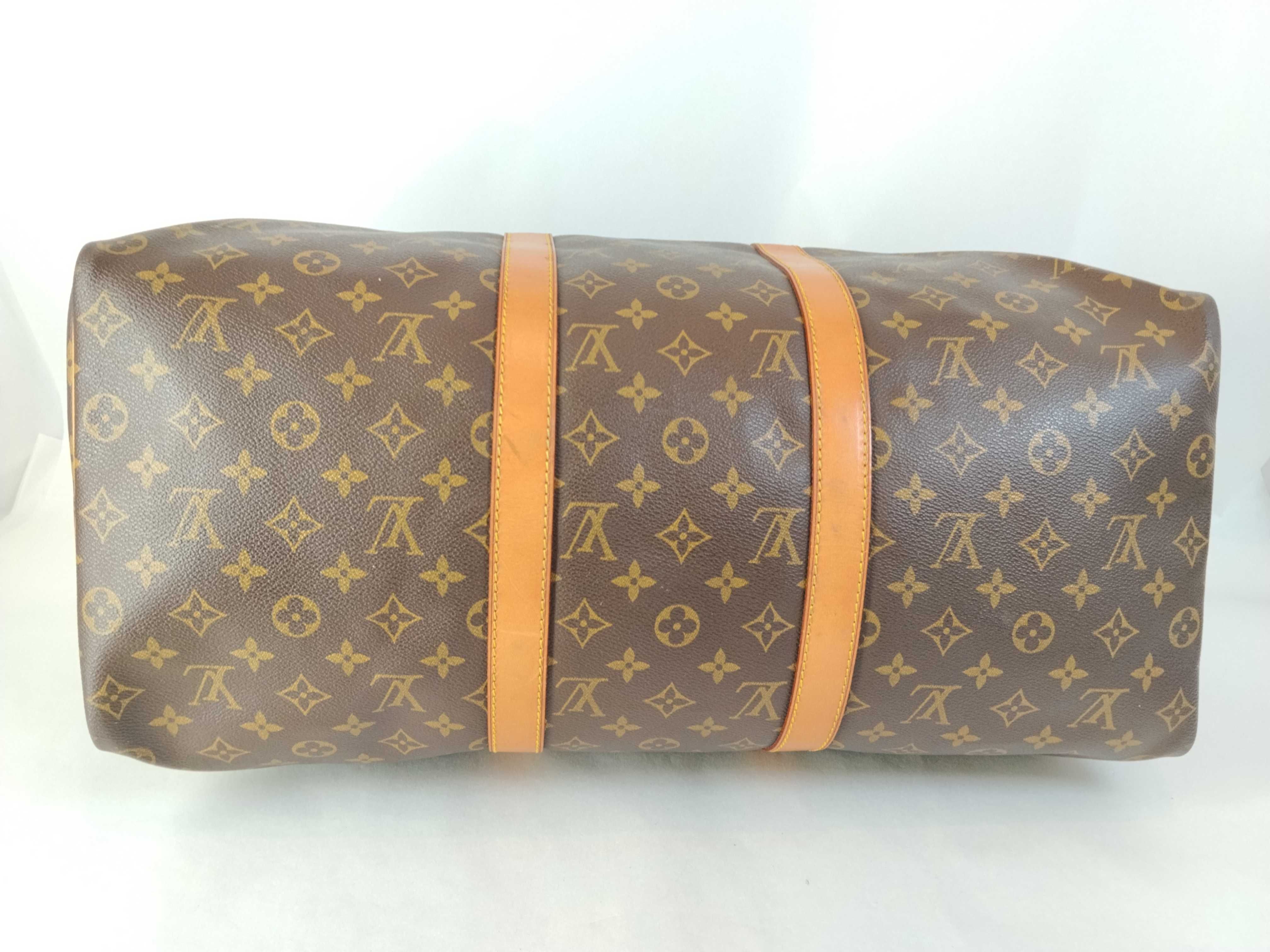 Monogram Keepall Boston Bag — view 8
