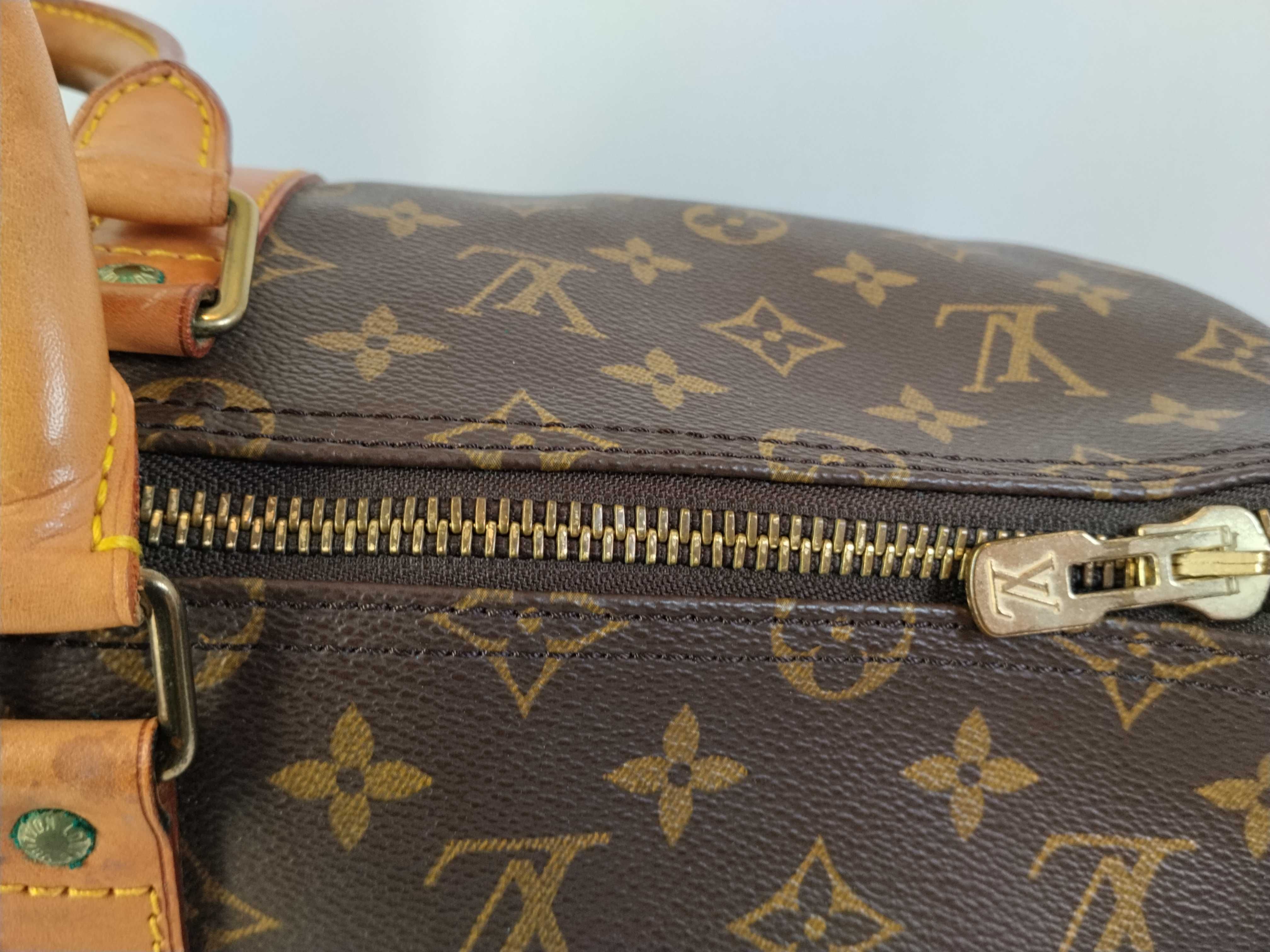 Monogram Keepall Boston Bag — view 9