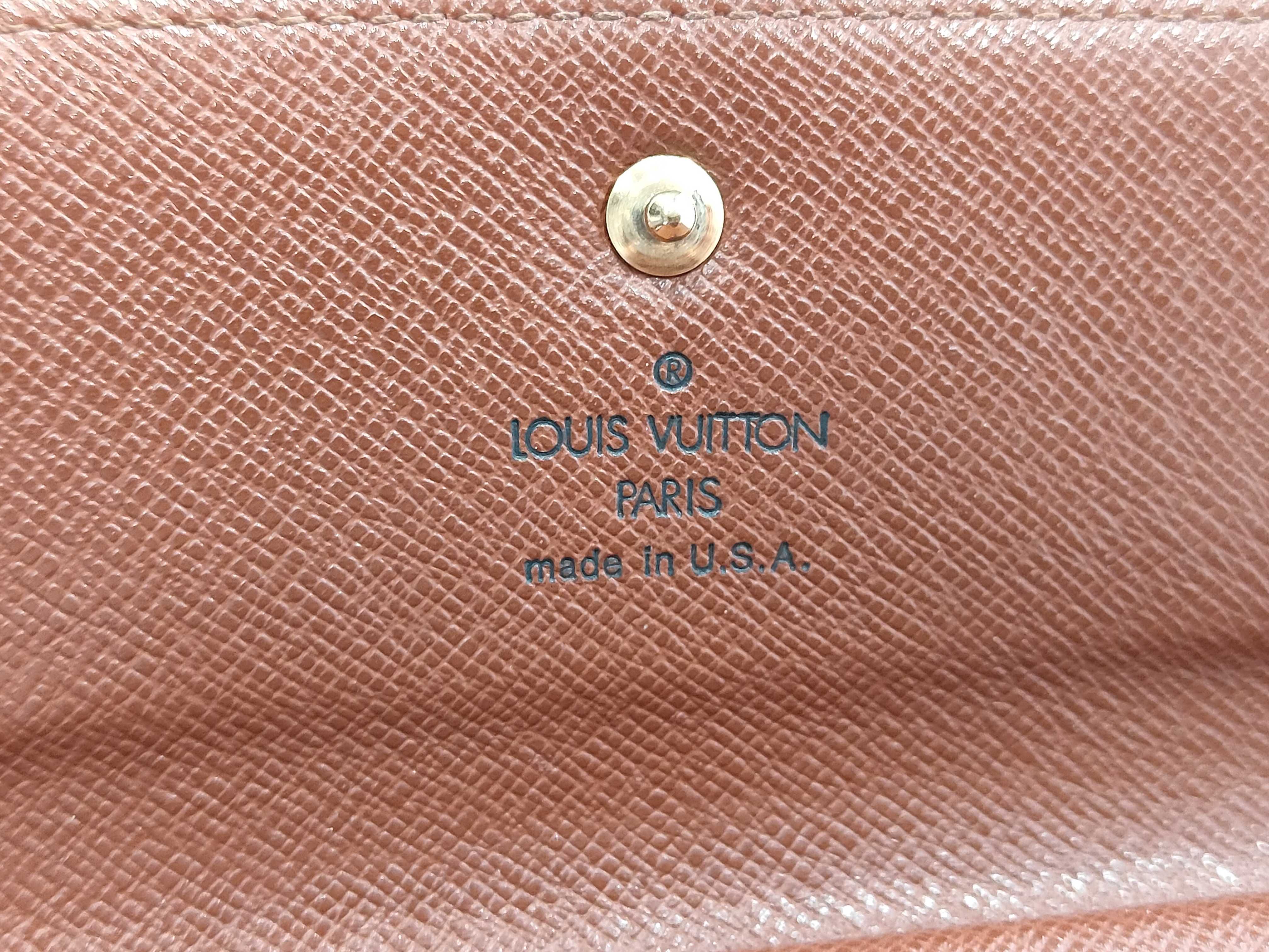 Monogram Portefeuille Tresor / International Long Wallet — view 8