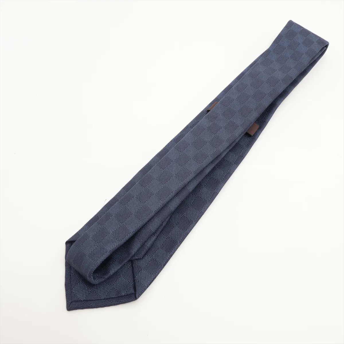 M78753 Cravat Damier Classic MR0196 Tie, Silk, Blue. — view 2