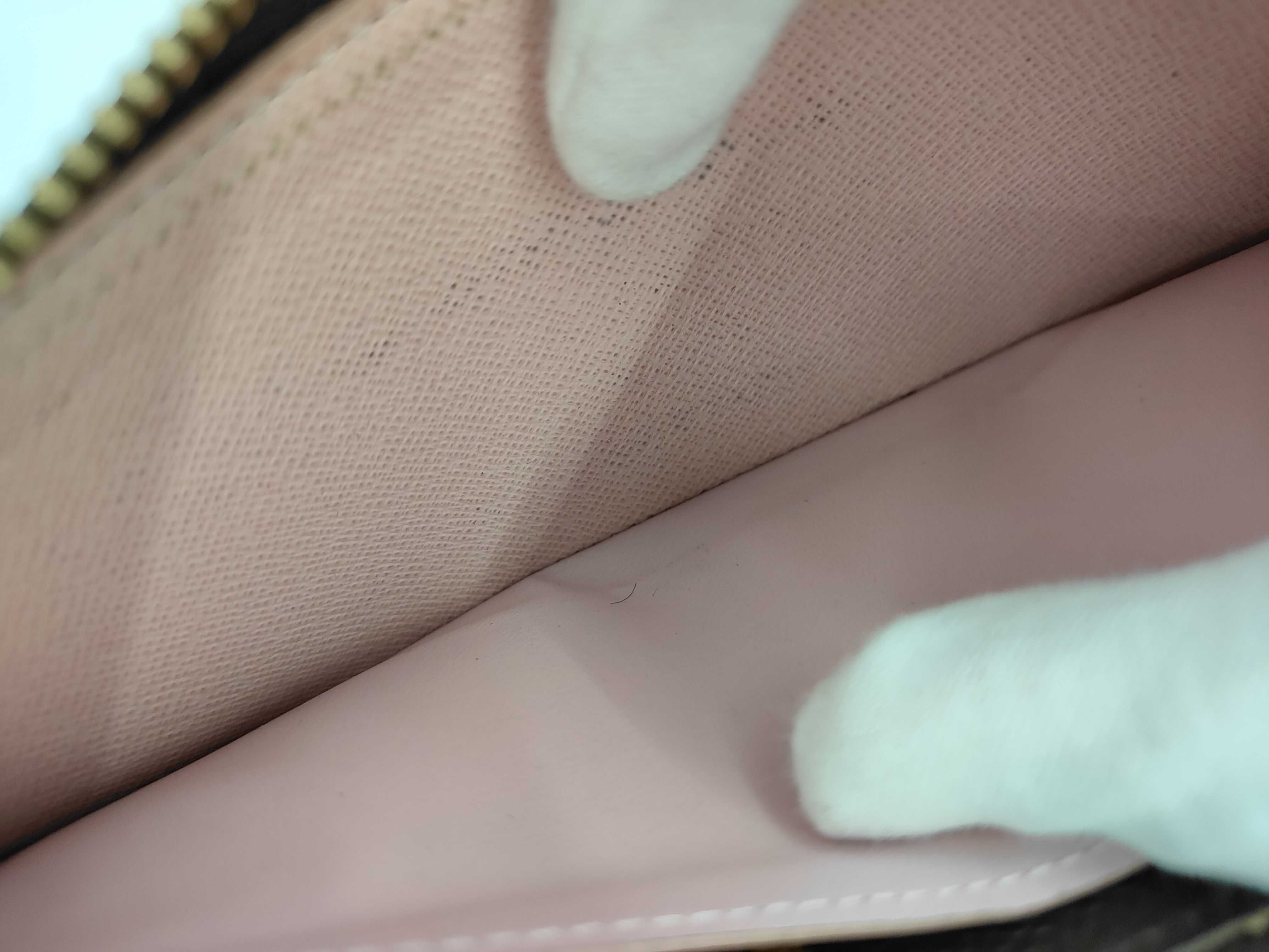 Monogram M61298 Portefeuille Clemence Rose Ballerine Wallet — view 8