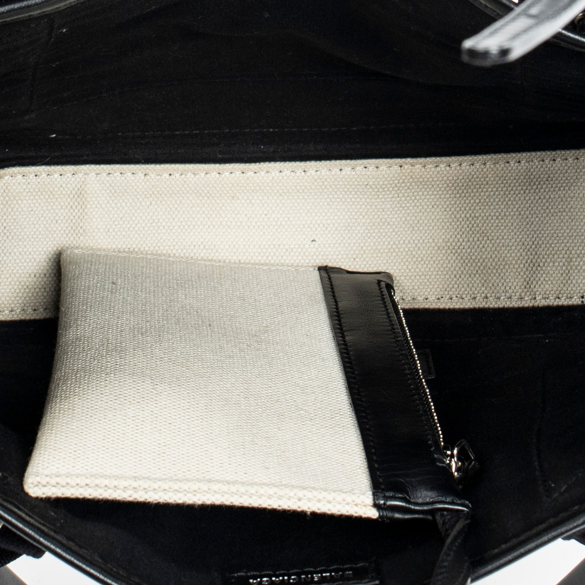 XS Navy Cabas Canvas — view 7