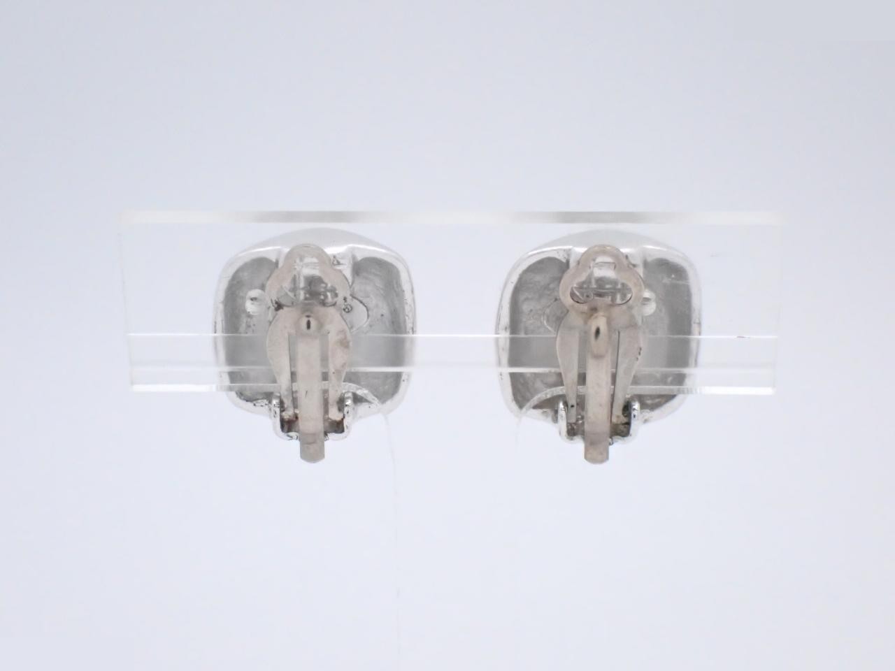 Gold Silver Earrings — view 2