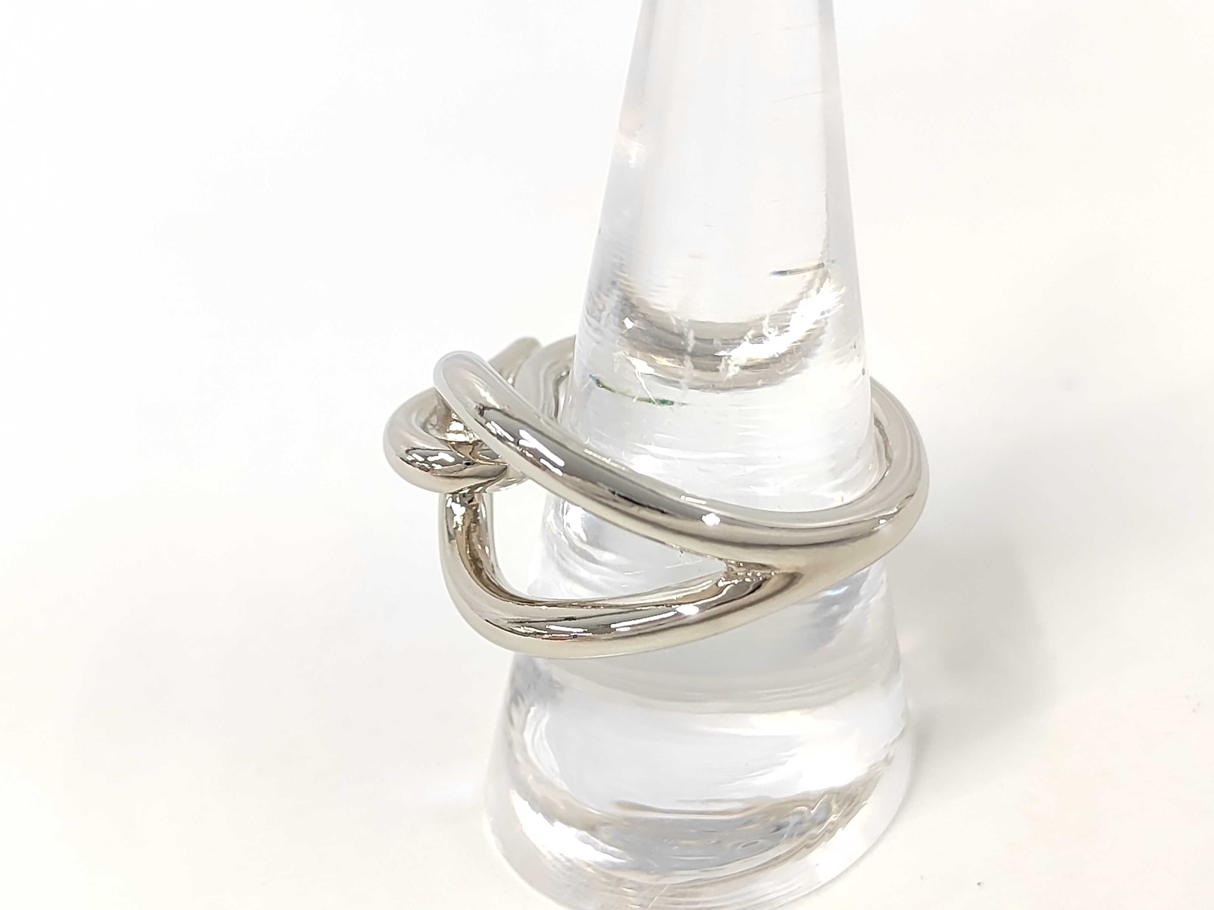 Scarf Ring Jumbo Silver Hardware Hermes Other Accessories — view 2