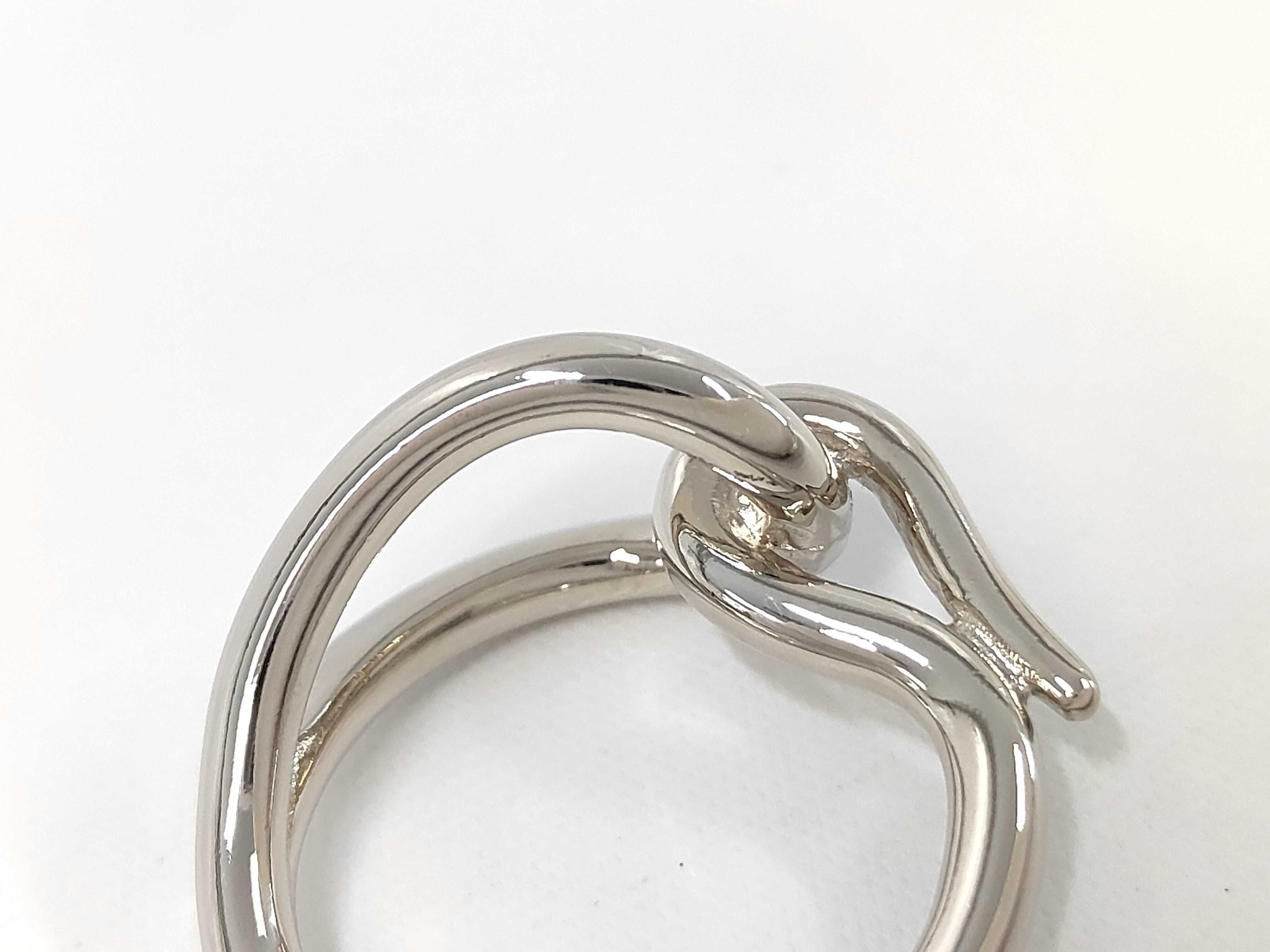 Scarf Ring Jumbo Silver Hardware Hermes Other Accessories — view 5